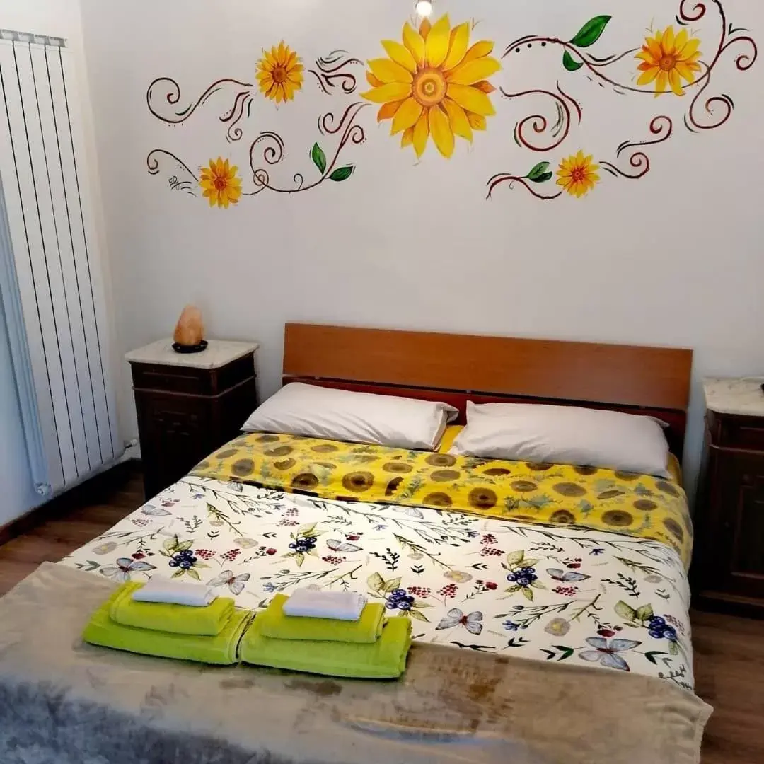 Bed in B&B Il Girasole