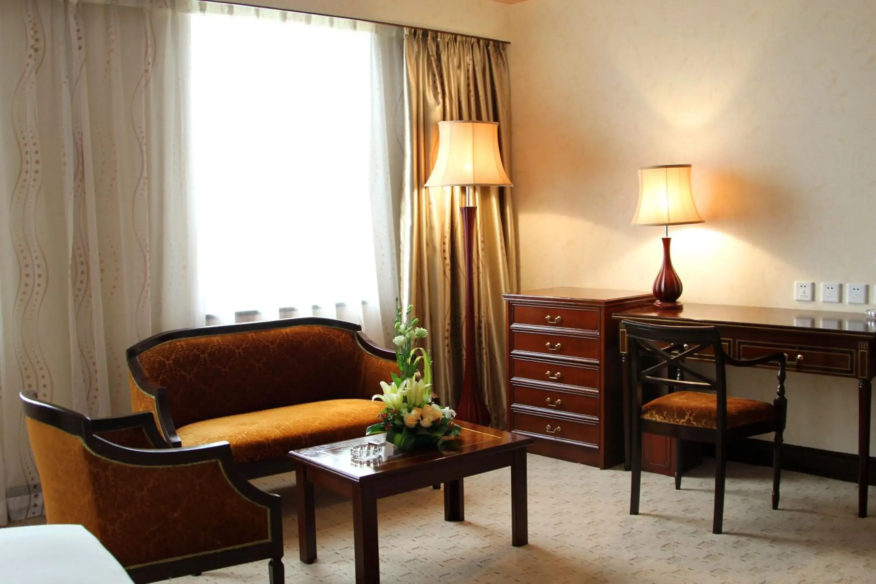 Living room, Seating Area in Yindo Jasper Hotel Zhuhai
