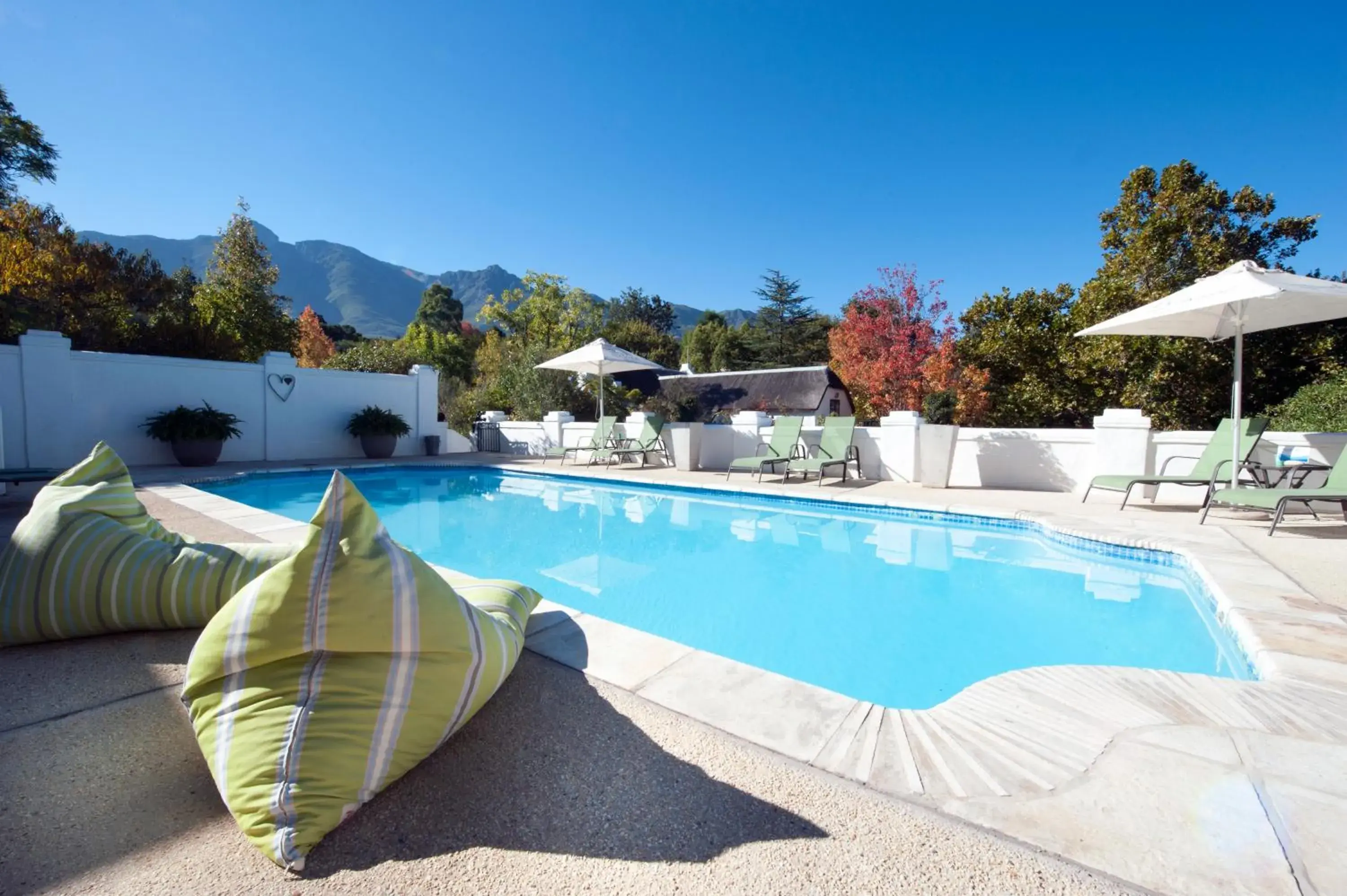 Pool view, Swimming Pool in De Kloof Luxury Estate