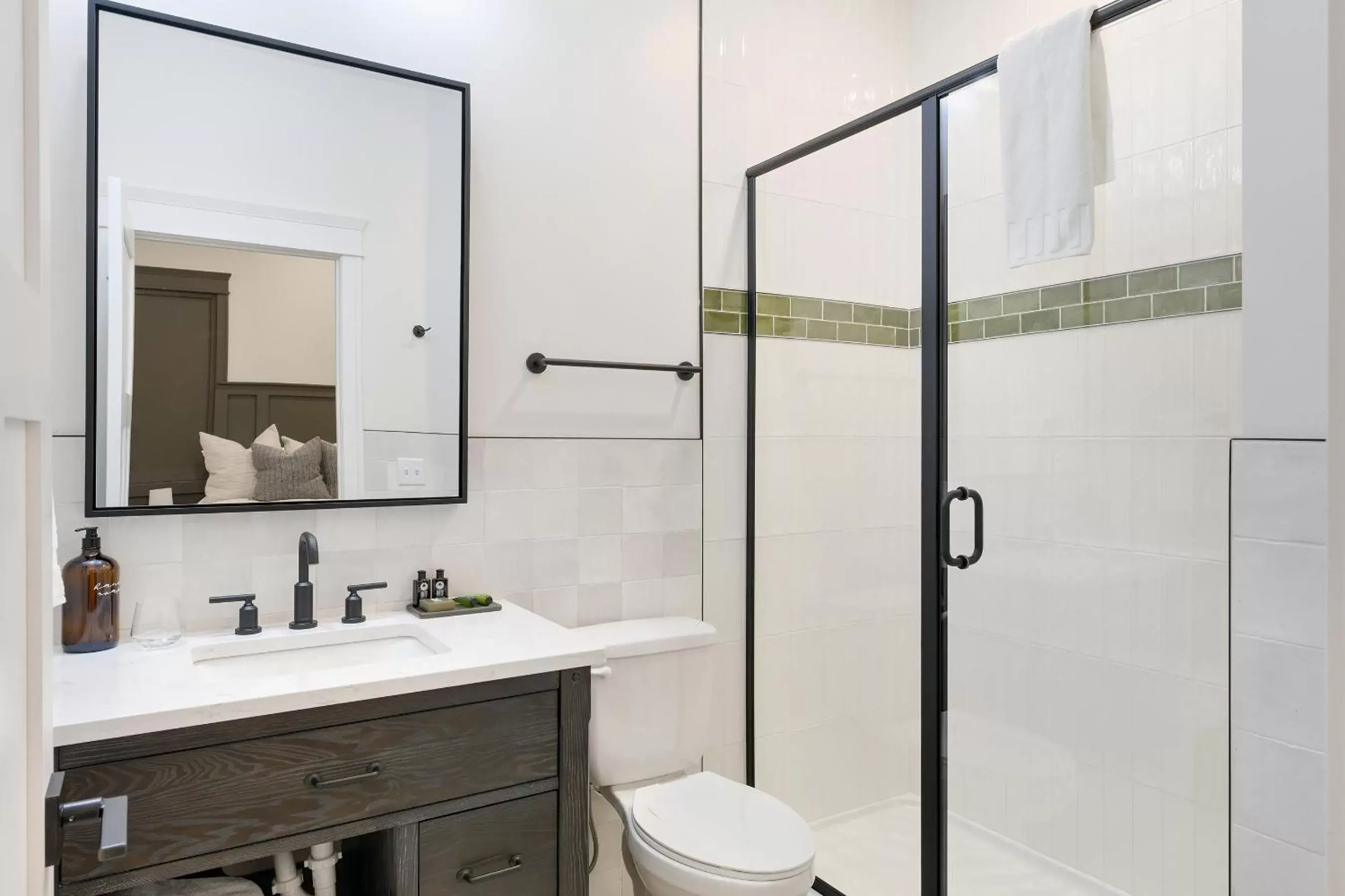 Bathroom in Balsam Lake Lodge