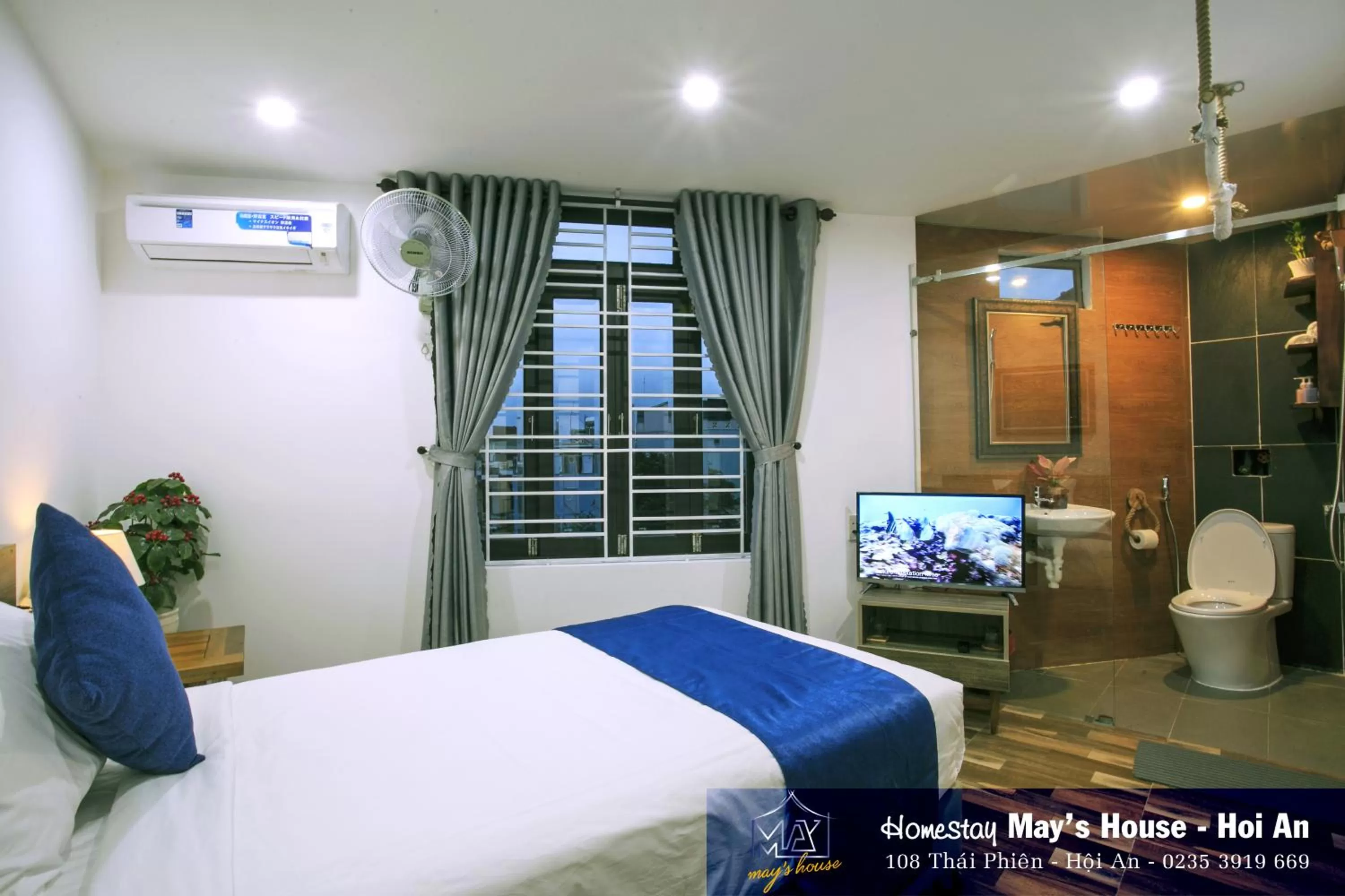 Bed in May's House Hoi An