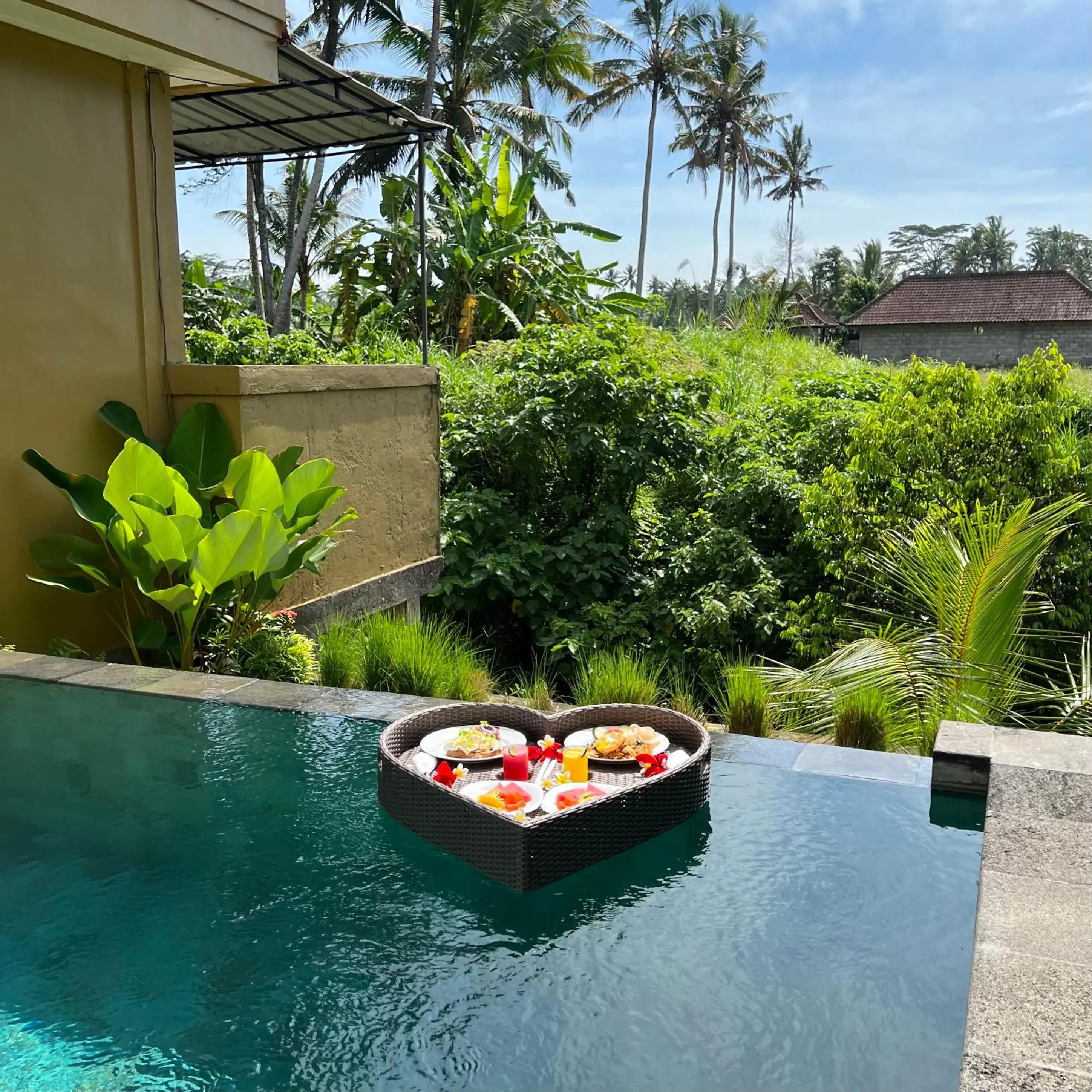 Swimming pool in Kubu Bali Baik Villa & Resort - CHSE Certified