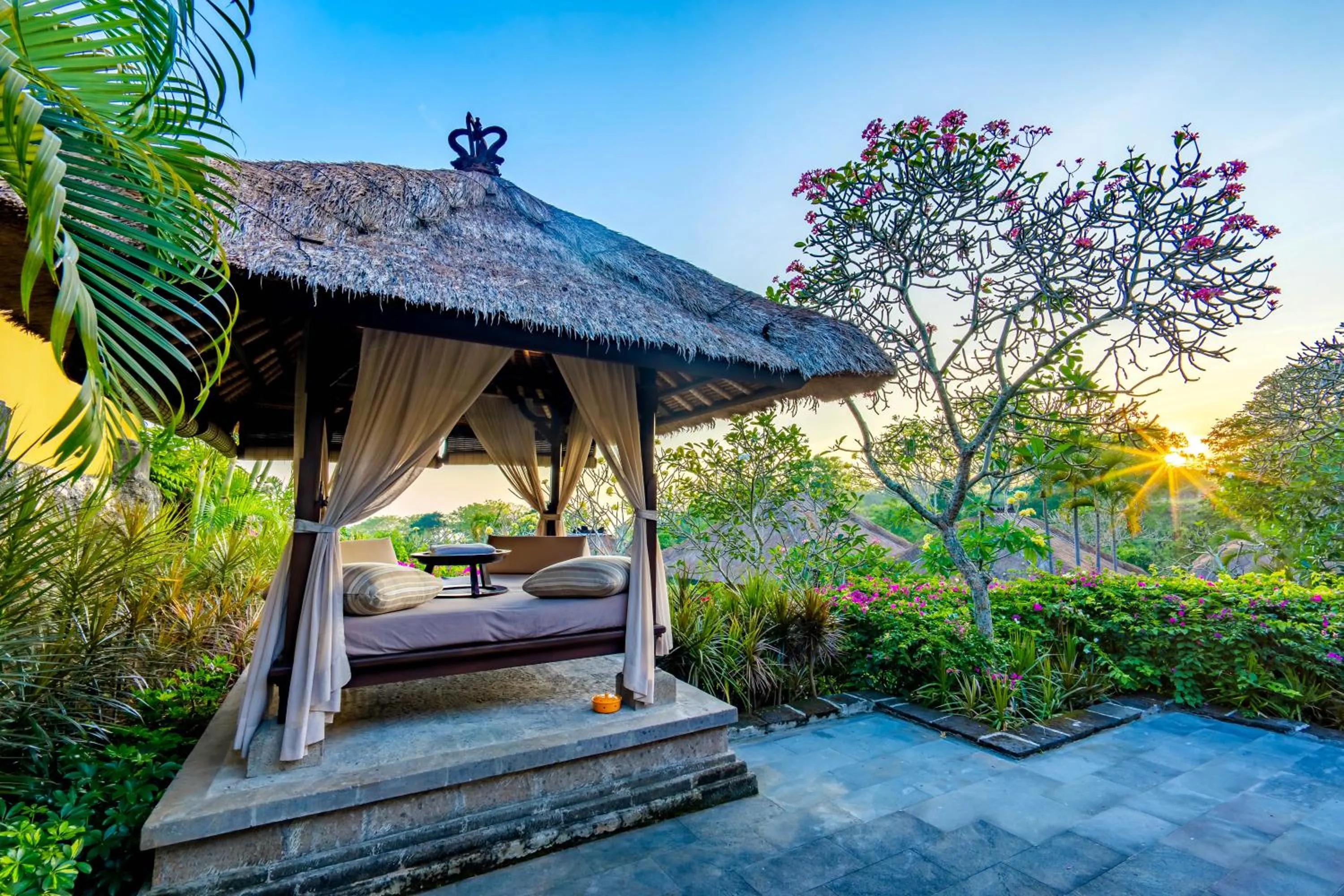 Seating area in AYANA Villas Bali