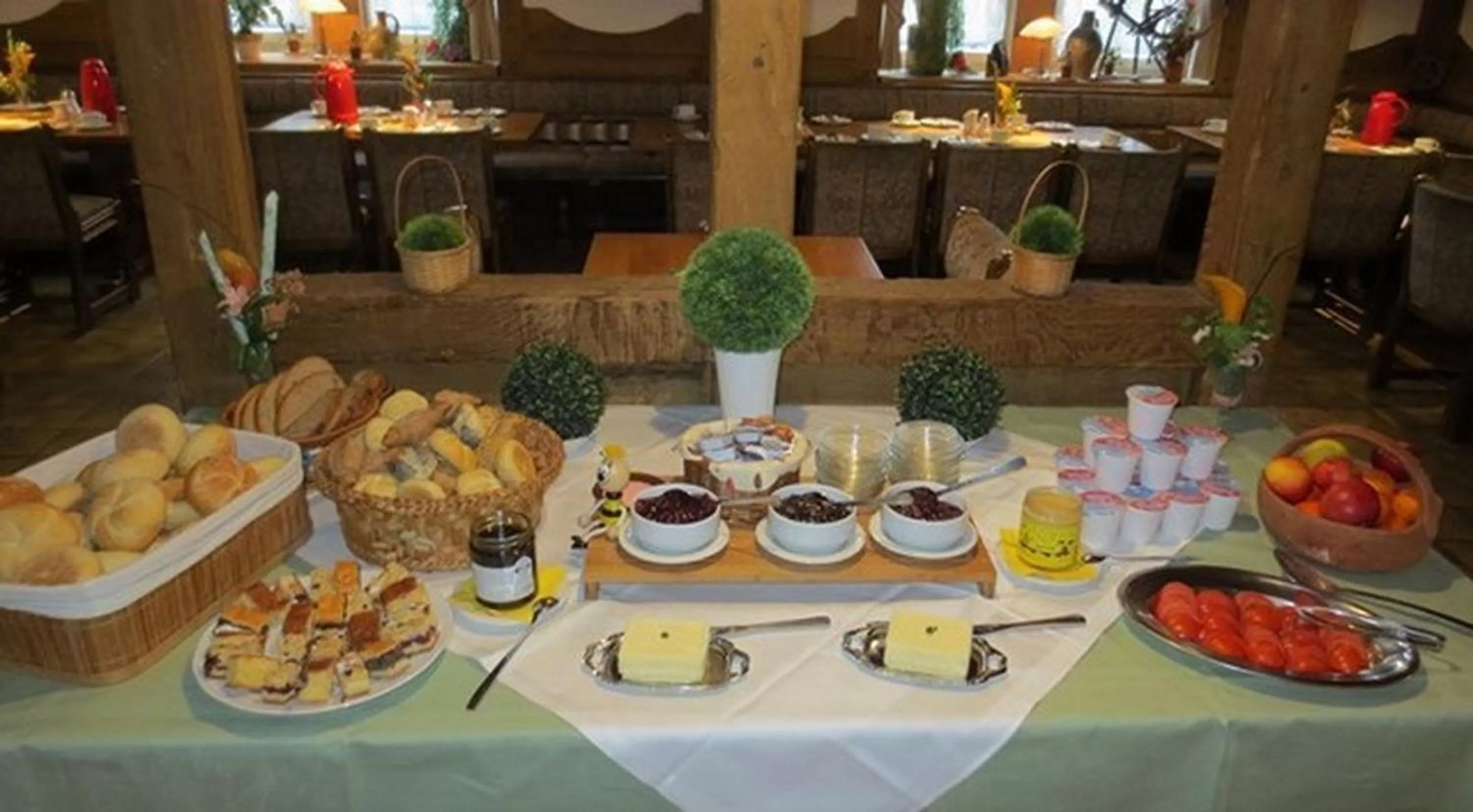 Food and drinks in Hotel-Restaurant Johanneshof