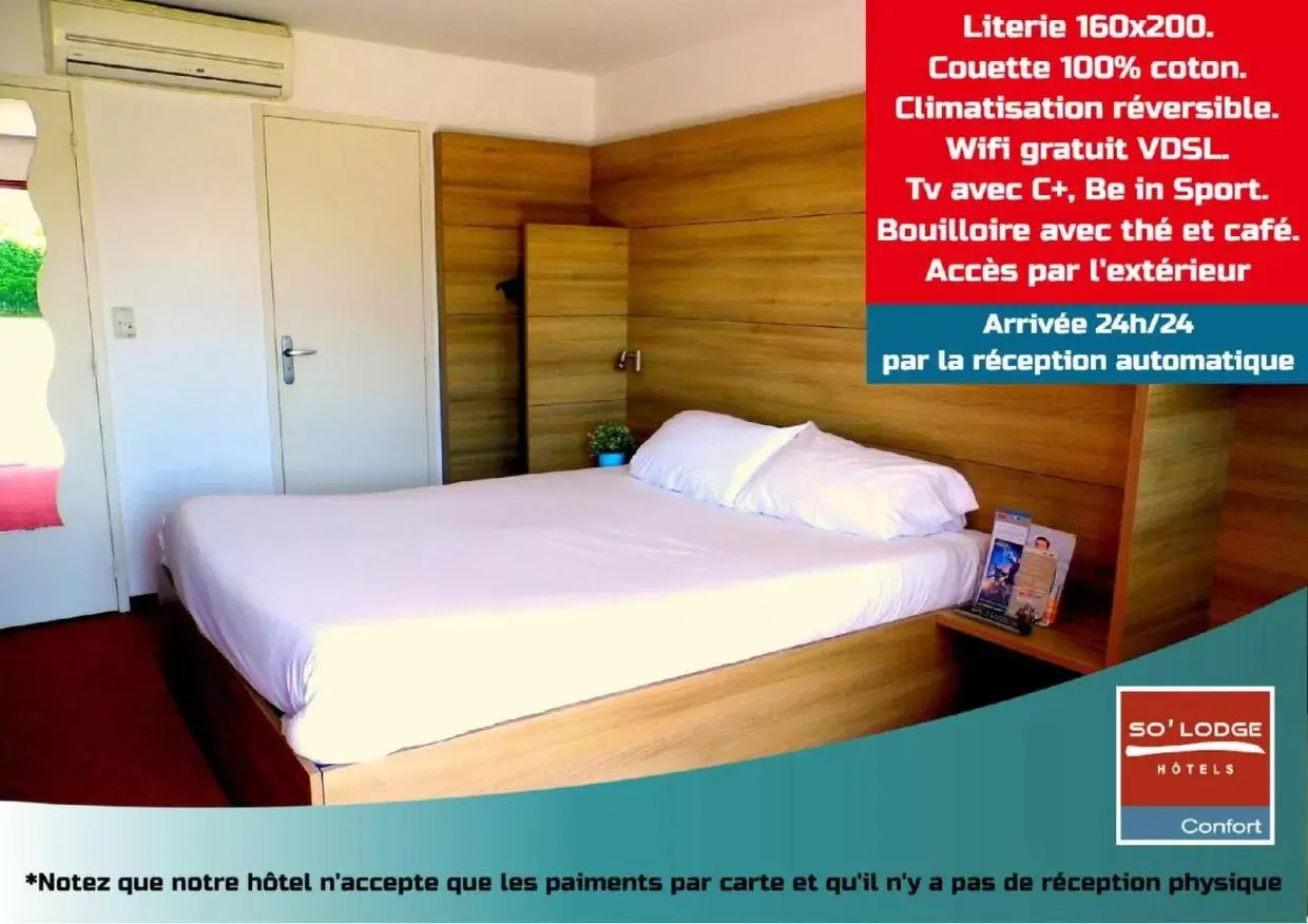 Bed in So'Lodge Niort A83