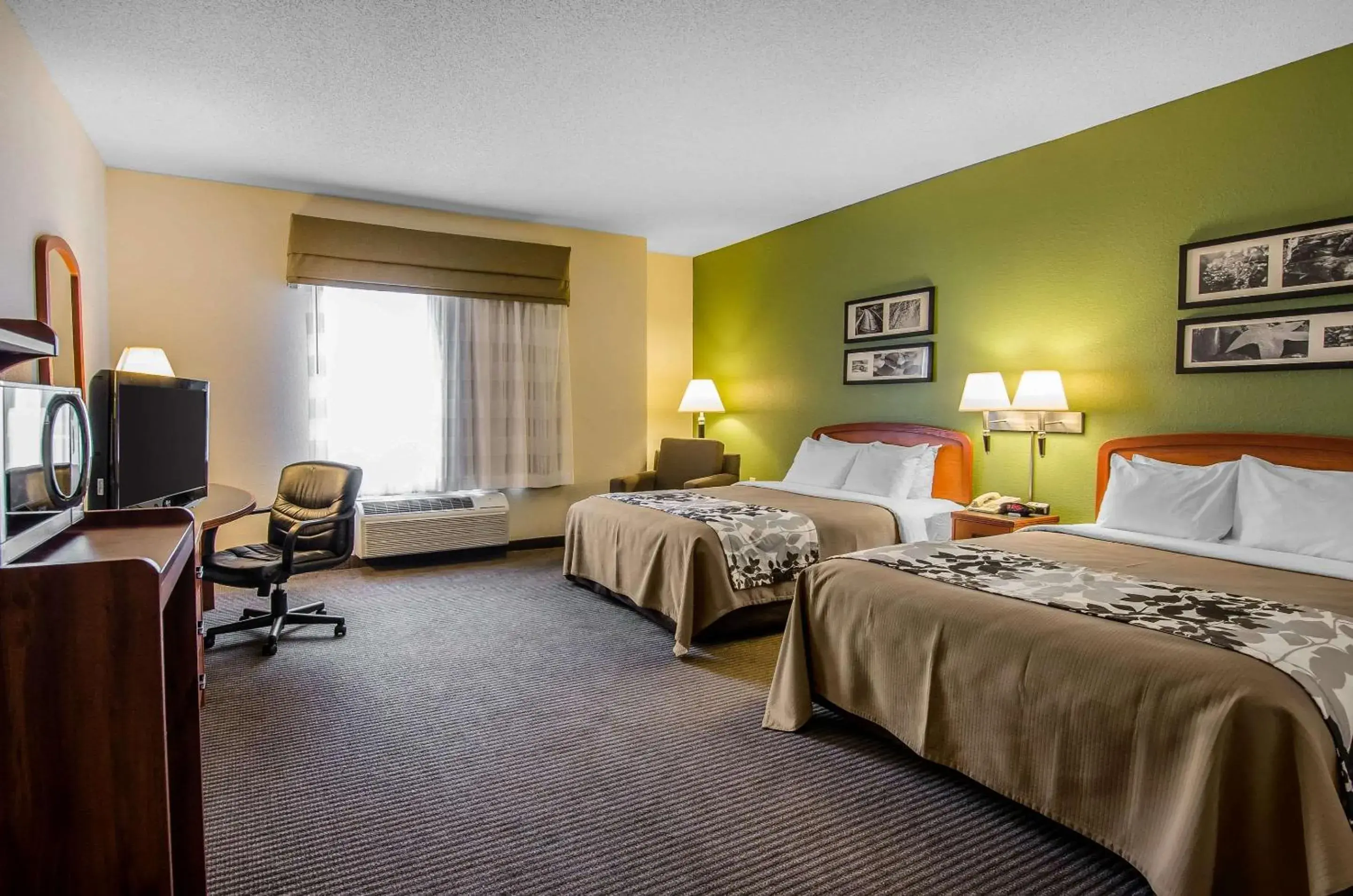 Photo of the whole room in Sleep Inn & Suites Danville