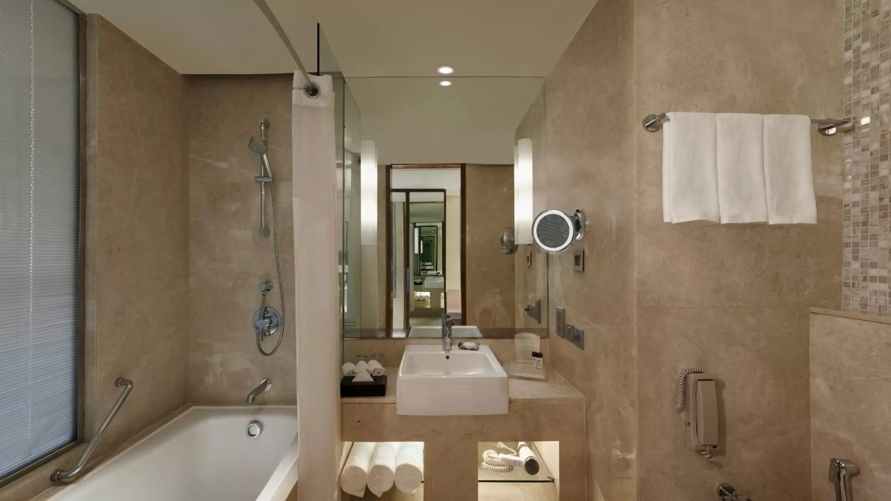 Photo of the whole room, Bathroom in Holiday Inn Jaipur City Centre, an IHG Hotel