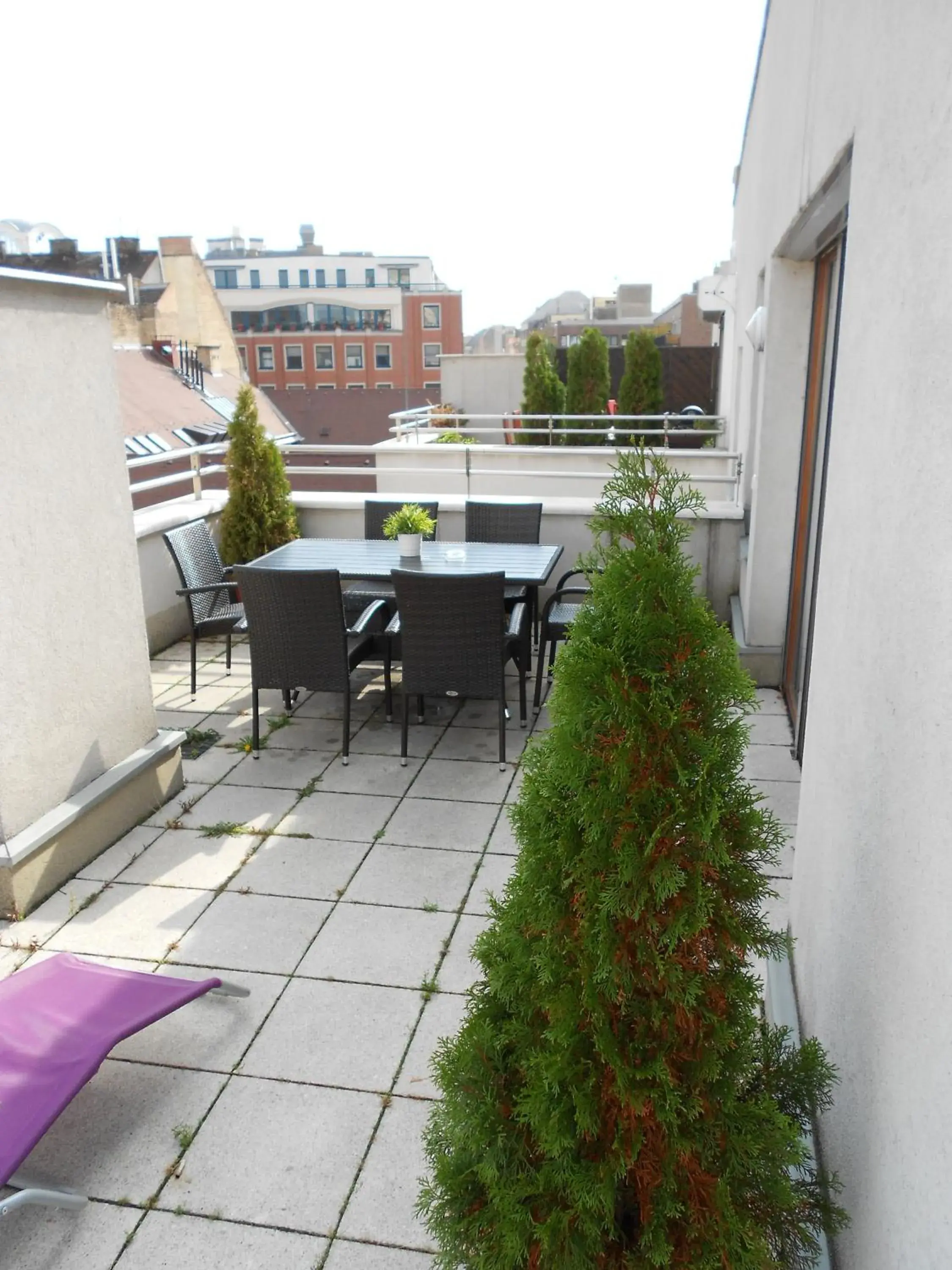 Balcony/Terrace in Trendy Deluxe Apartments