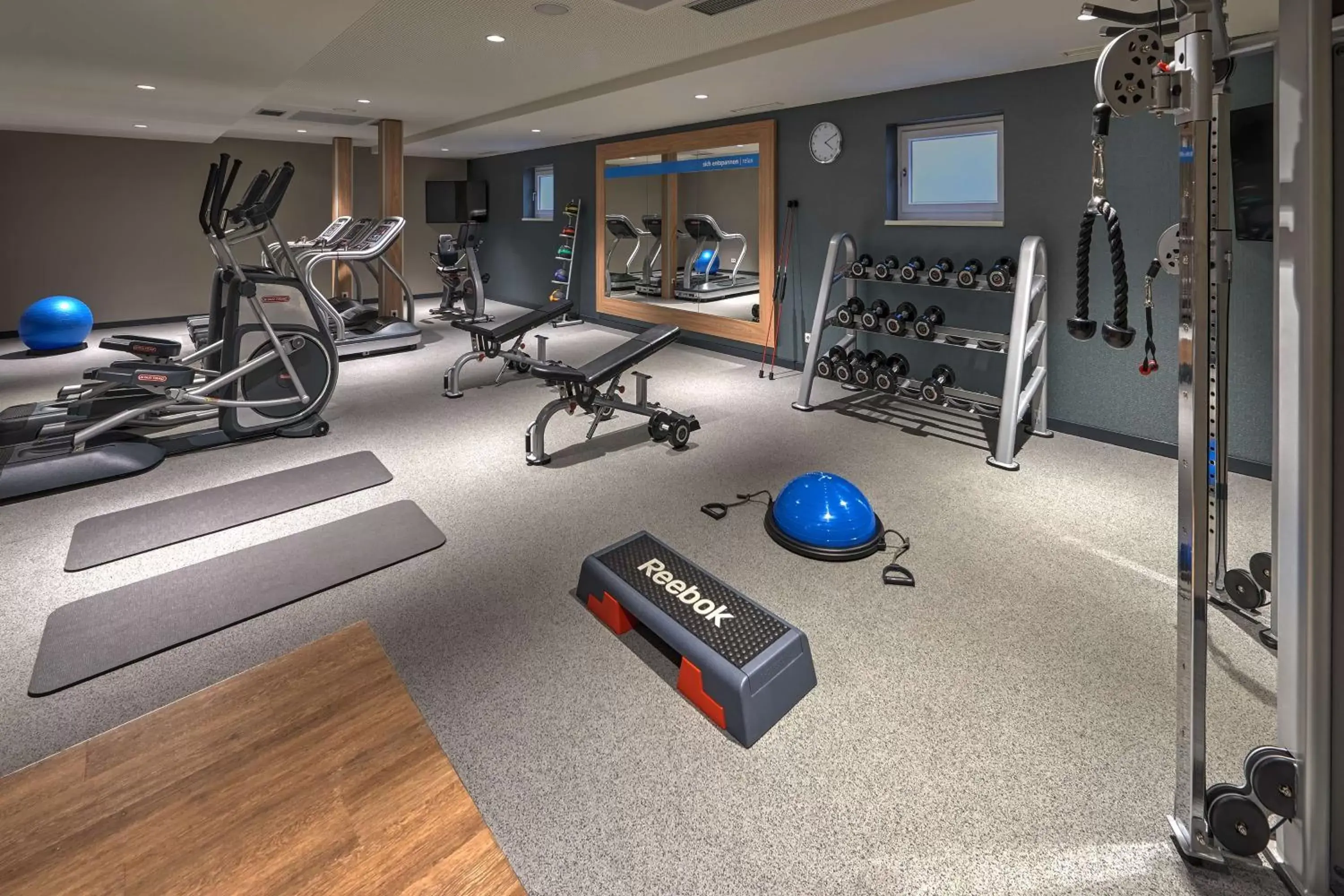 Fitness centre/facilities in Hampton by Hilton Berlin City Centre Alexanderplatz Fitness centre/facilities in Hampton by Hilton Berlin City Centre Alexanderplatz