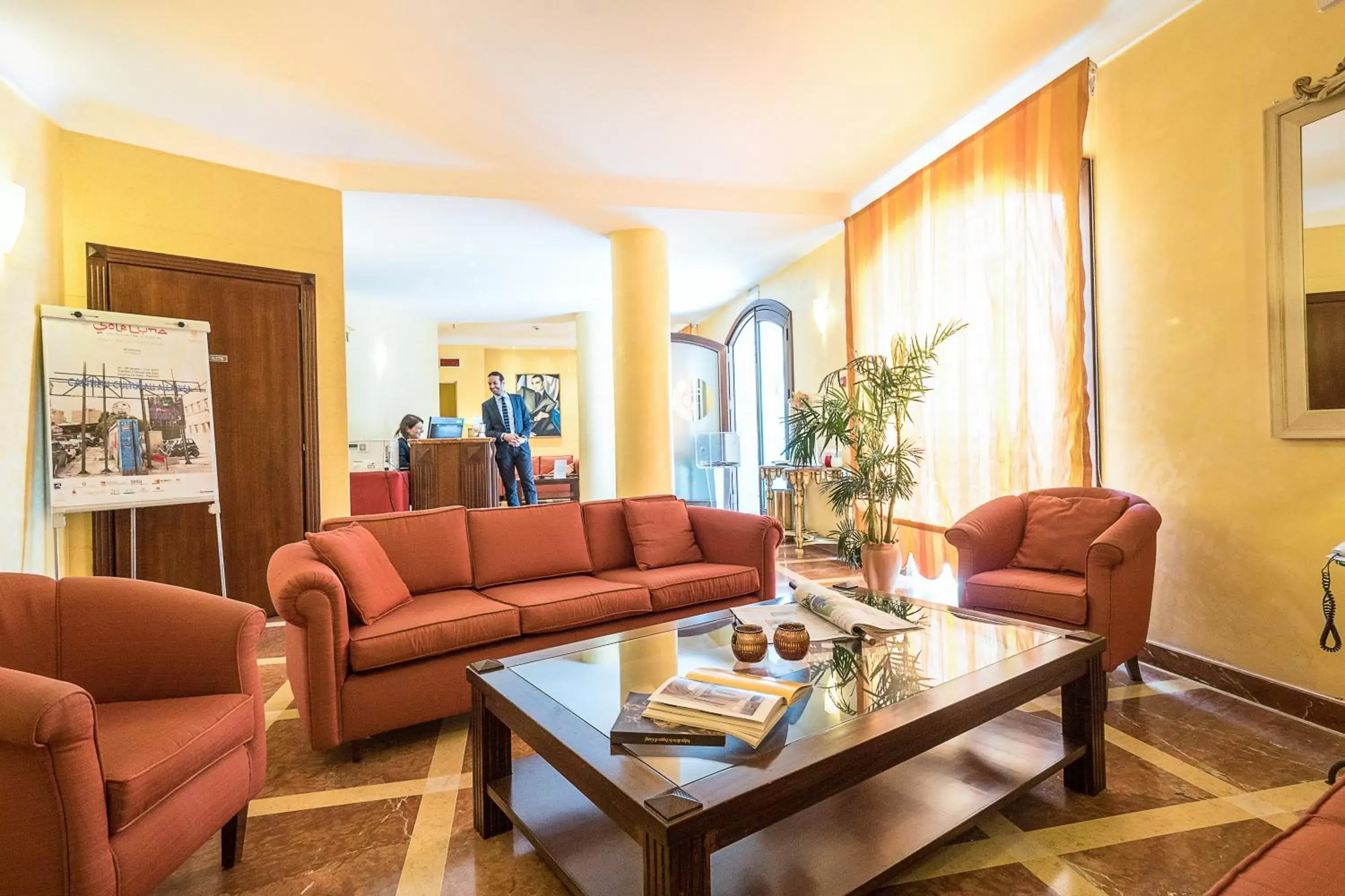 Lobby or reception in Hotel Vecchio Borgo