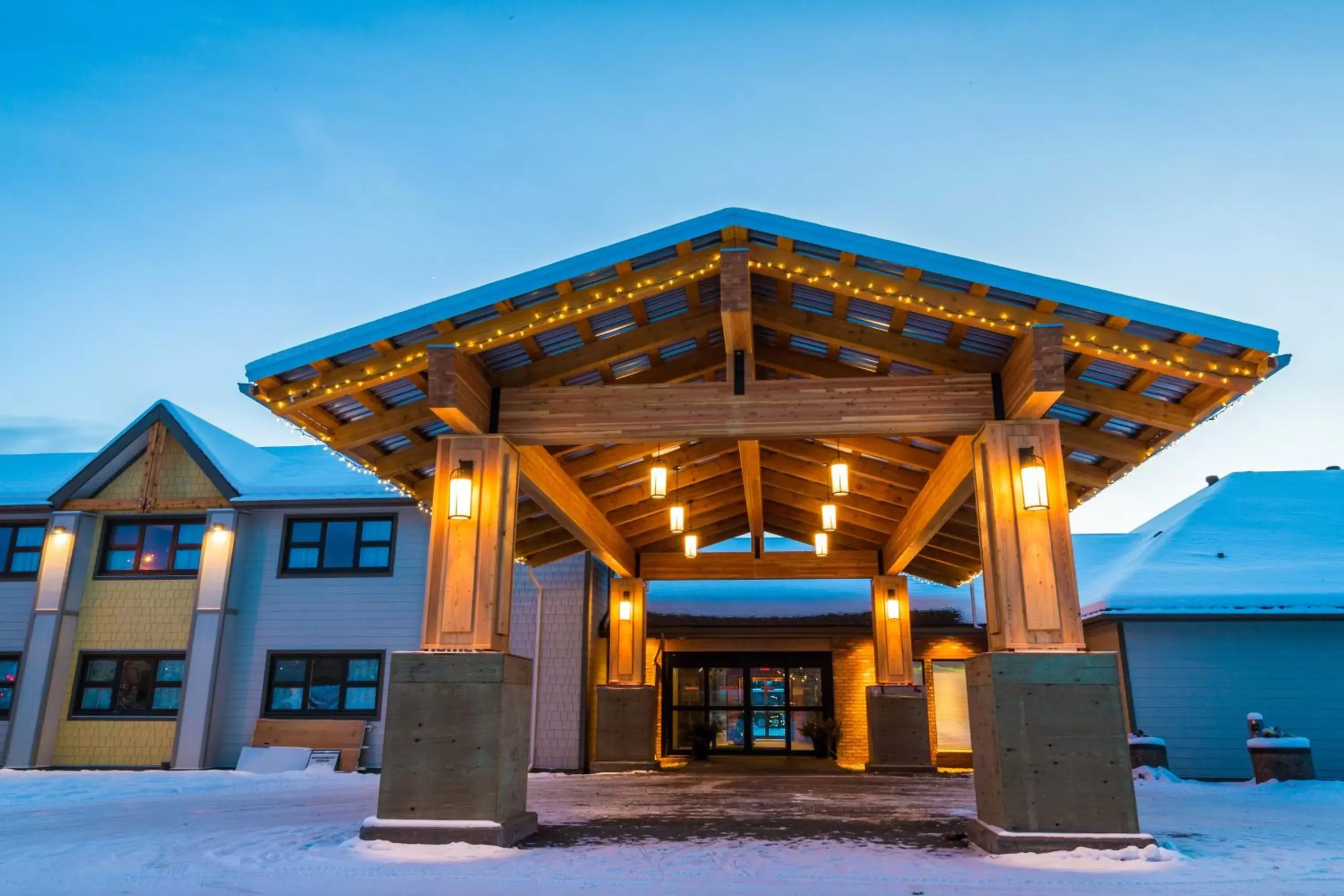 Facade/entrance, Property Building in Prestige Hudson Bay Lodge Premier Collection