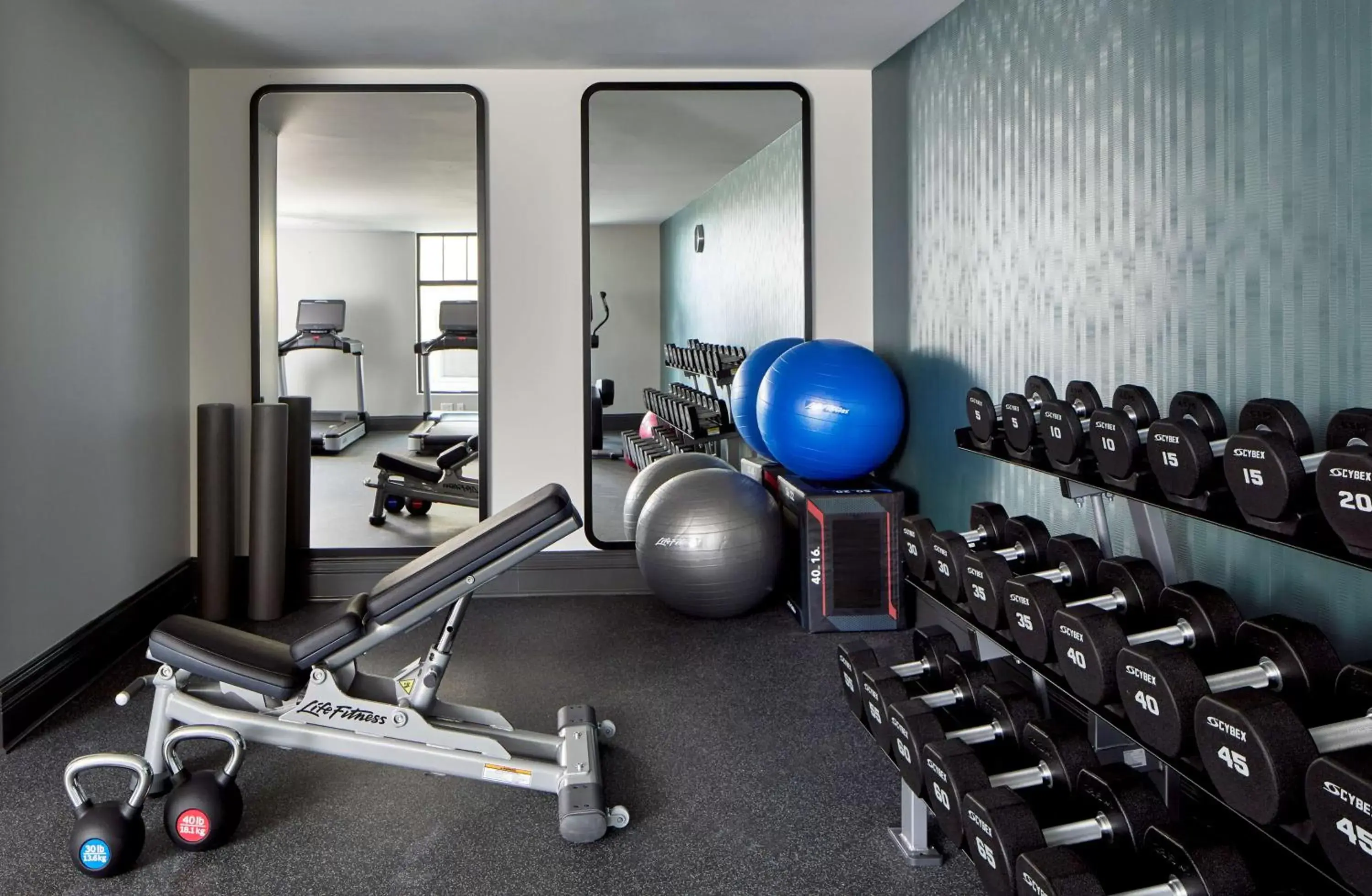 Fitness centre/facilities, Fitness Center/Facilities in The Hamilton Alpharetta, Curio Collection By Hilton