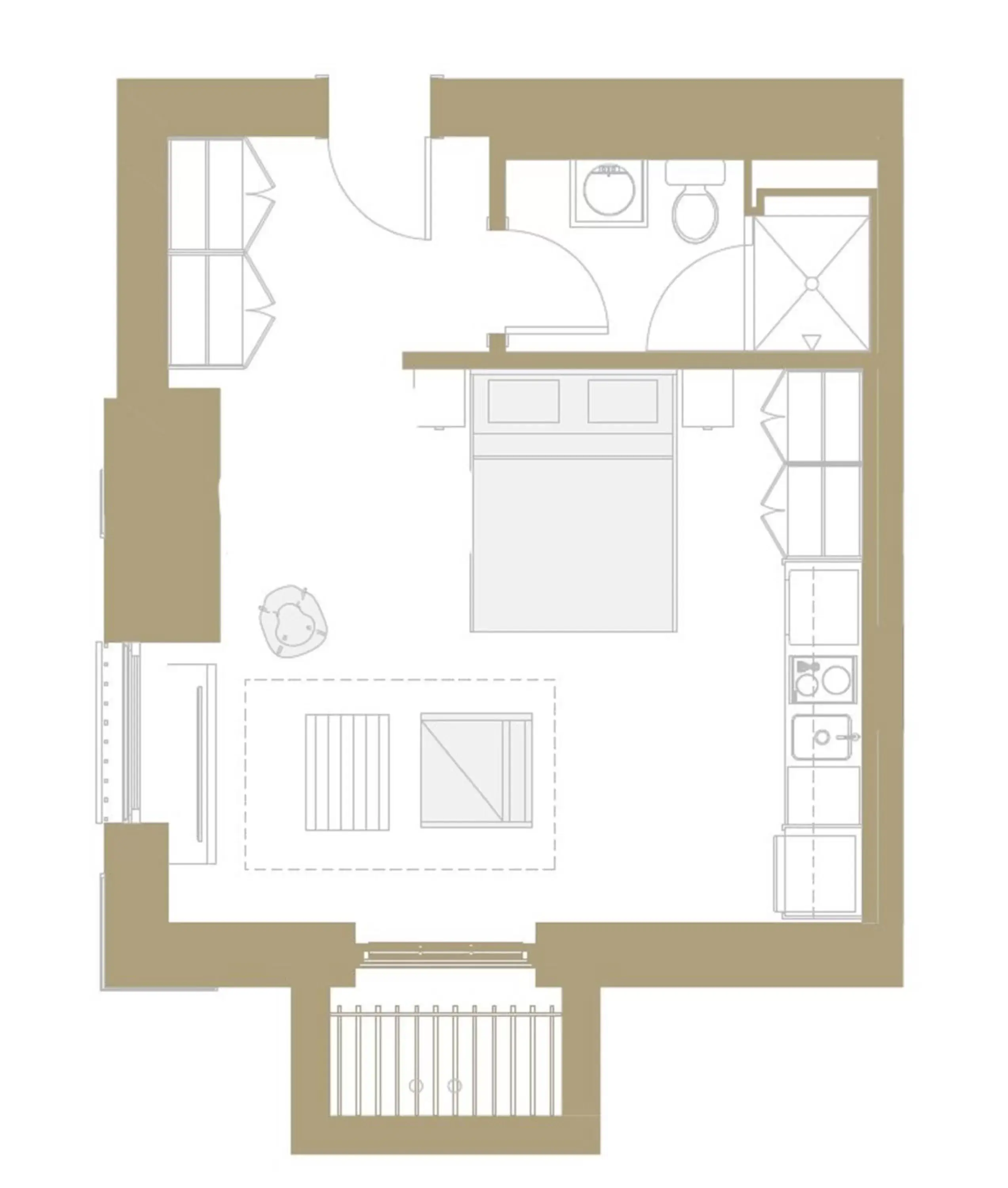 Floor Plan in Placemakr Dupont Circle