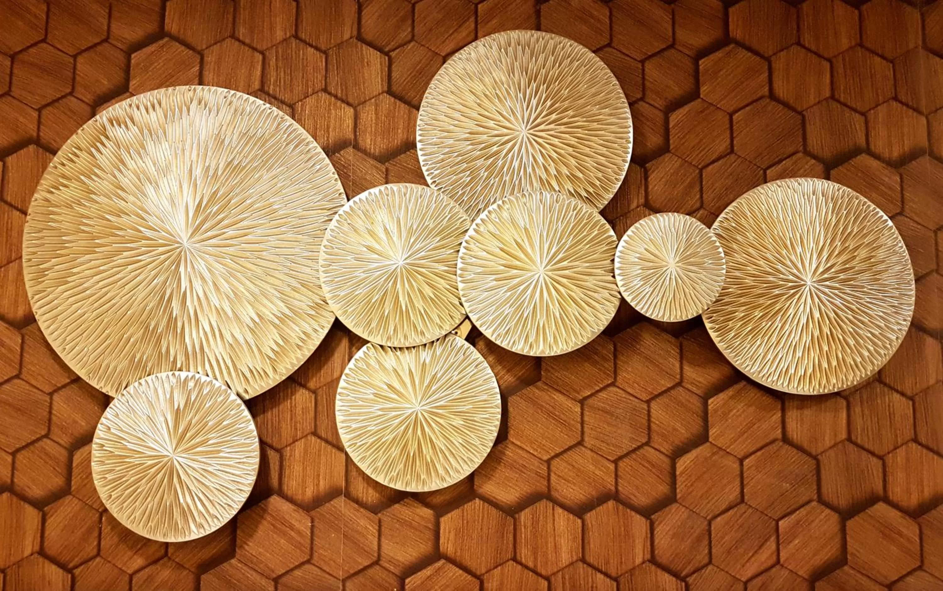 Decorative detail in Tanuf Residency Hotel