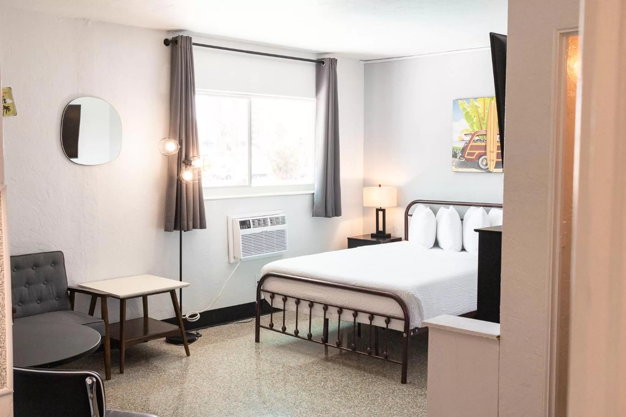 Bed in Sea Jay Motel and Marina