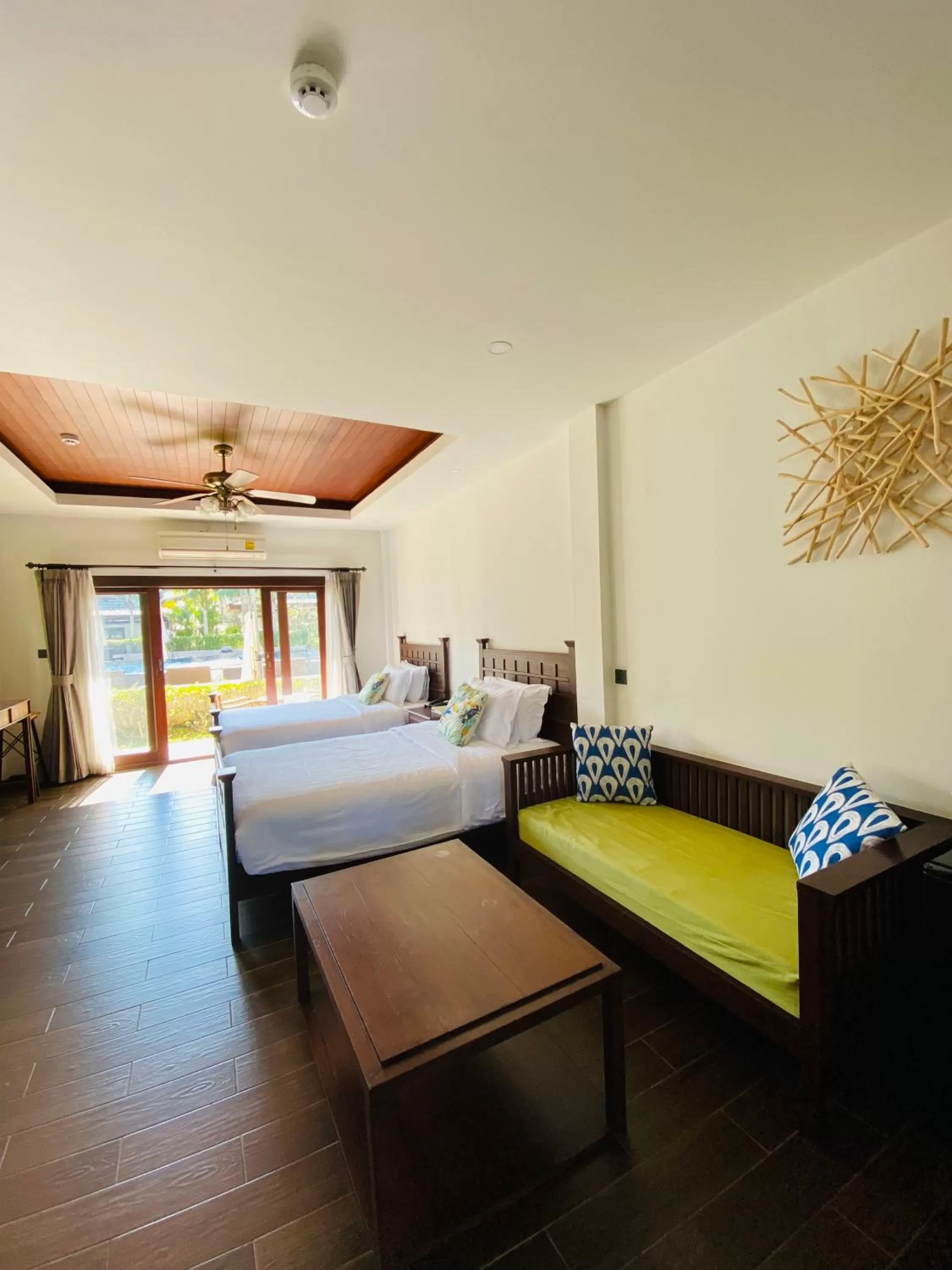 Living room, Bed in Lanna Deer Resort Chiang Mai