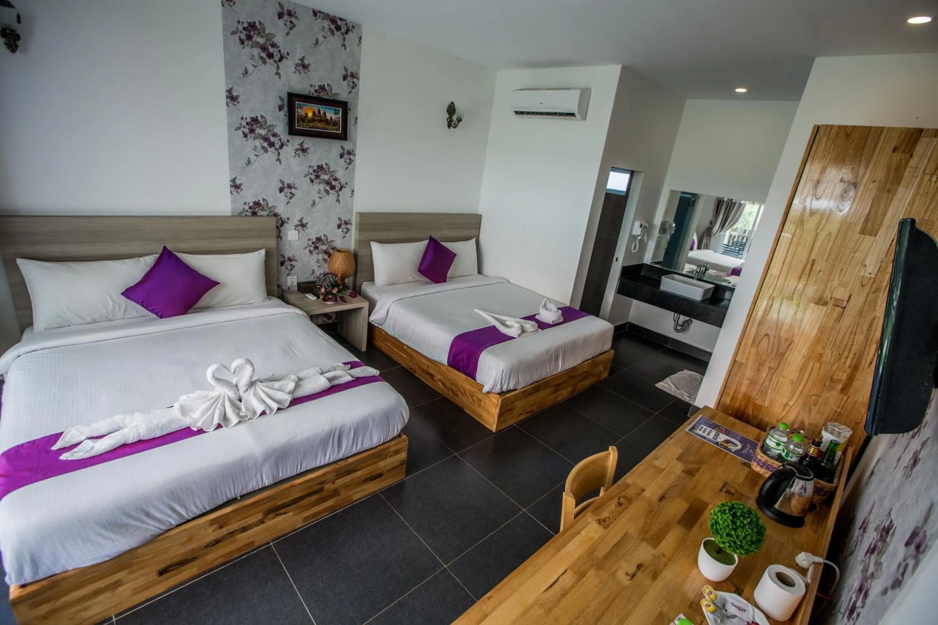 Bed in Good Time Resort