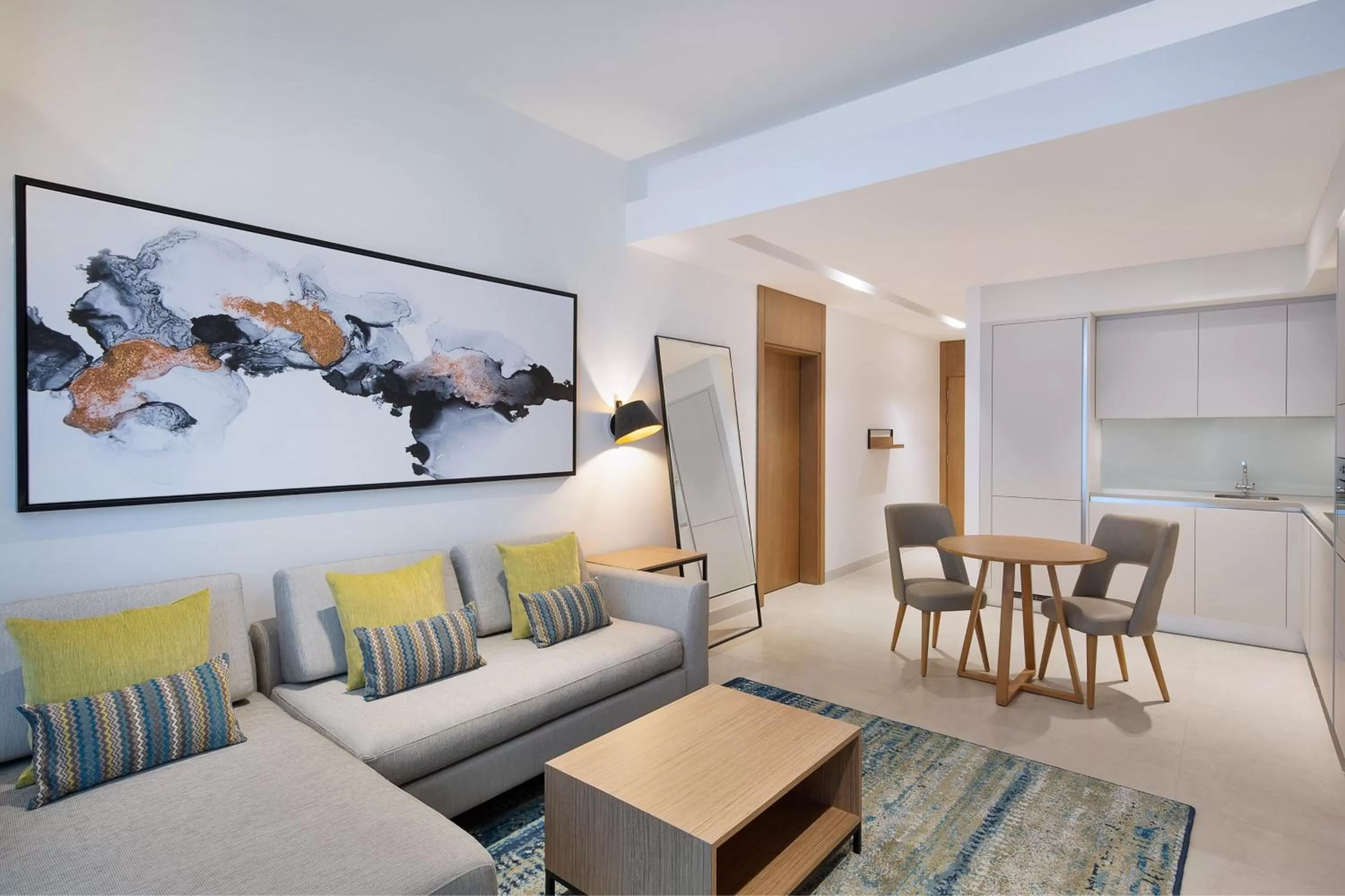 Living room, Seating Area in Residence Inn by Marriott Al Jaddaf