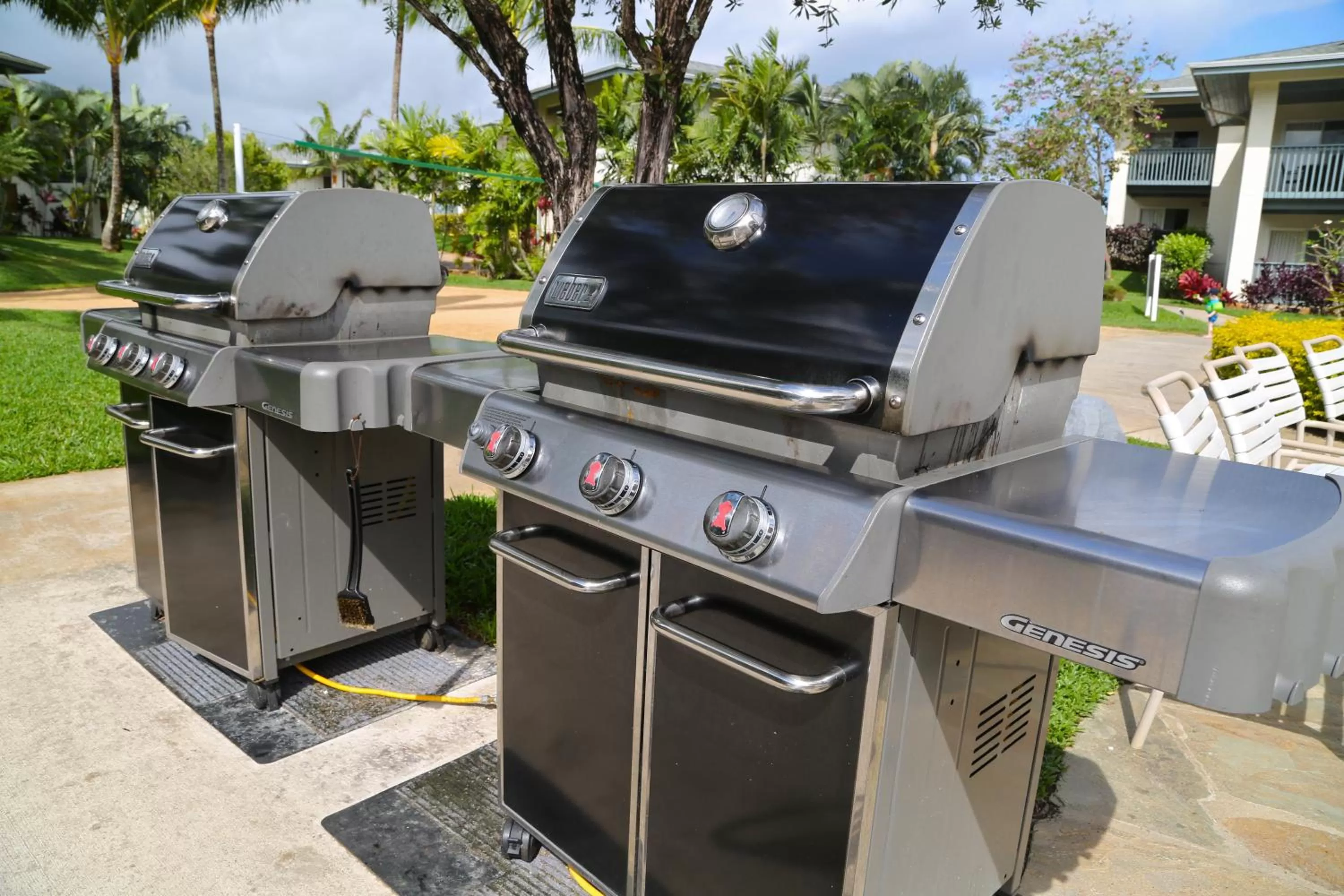 BBQ facilities in Club Wyndham Bali Hai Villas