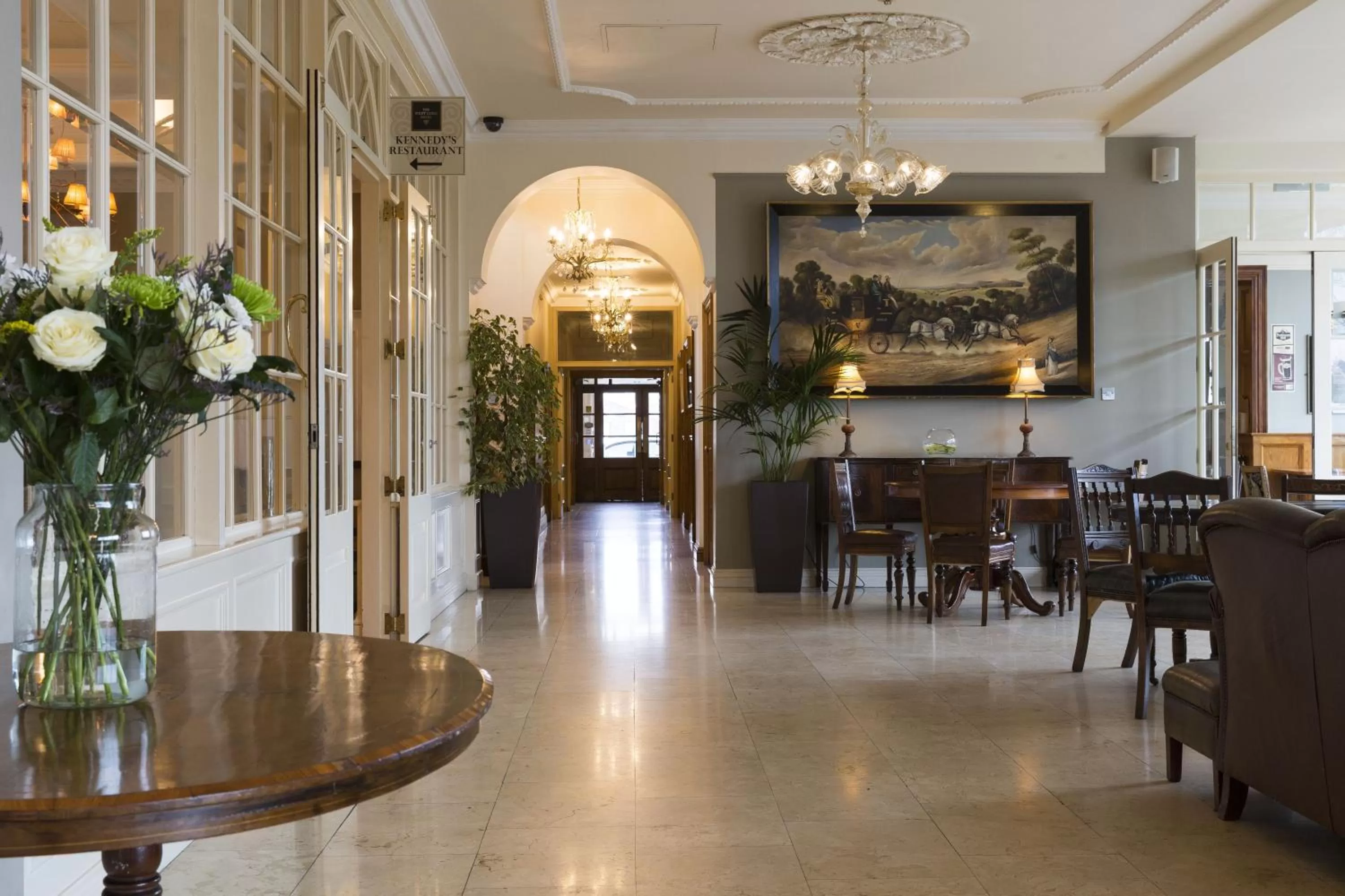 Lobby or reception in West Cork Hotel