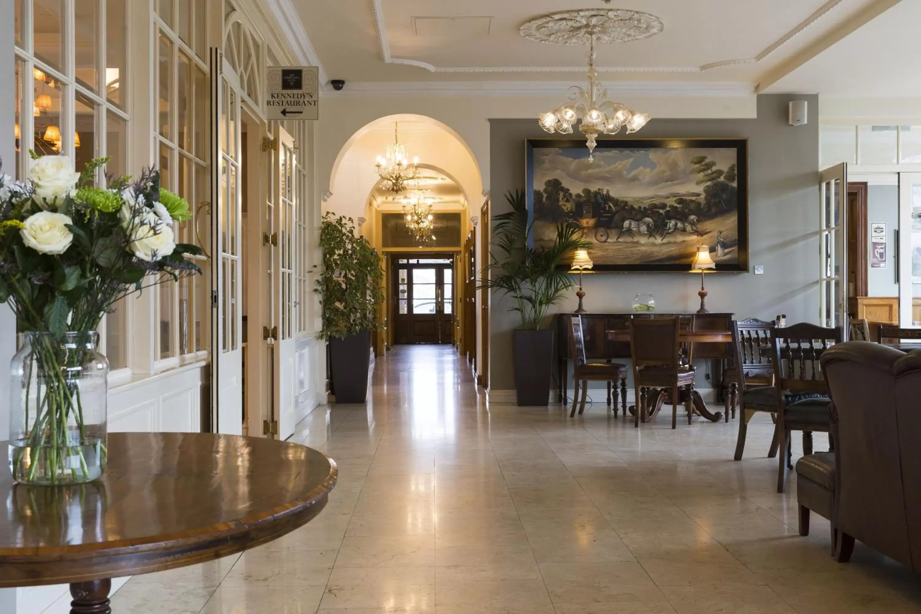 Lobby or reception, Restaurant/Places to Eat in West Cork Hotel