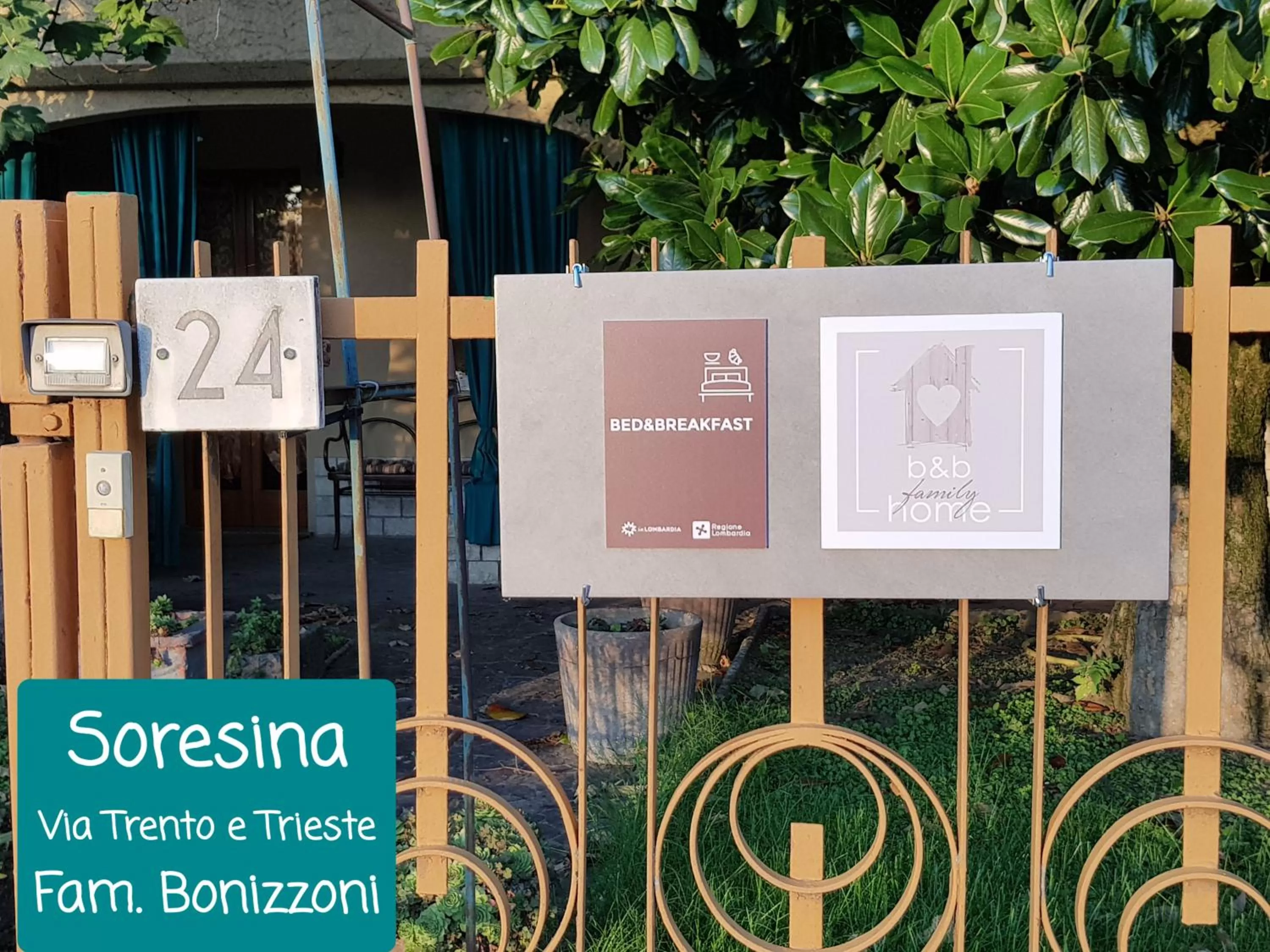 Property logo or sign in B&B Family Home