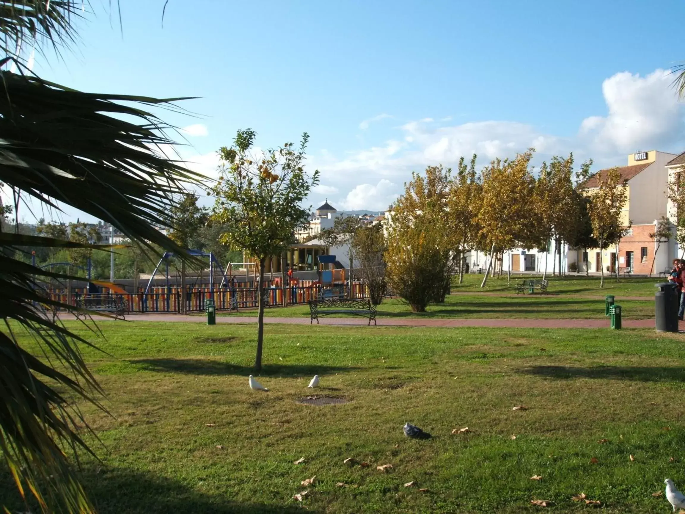 Children play ground, Garden in La Posada del Molino