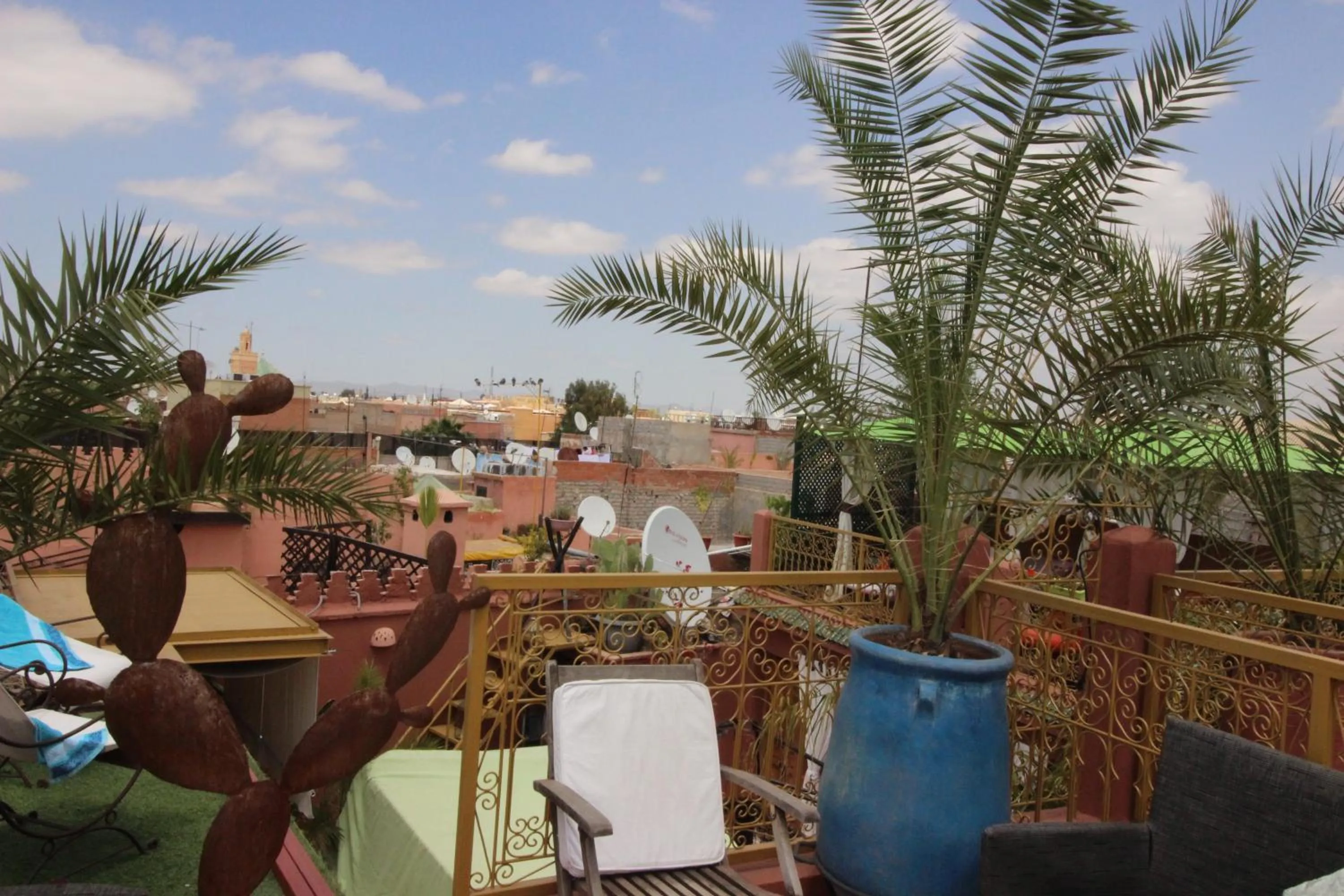 Balcony/Terrace in Riad Eloise