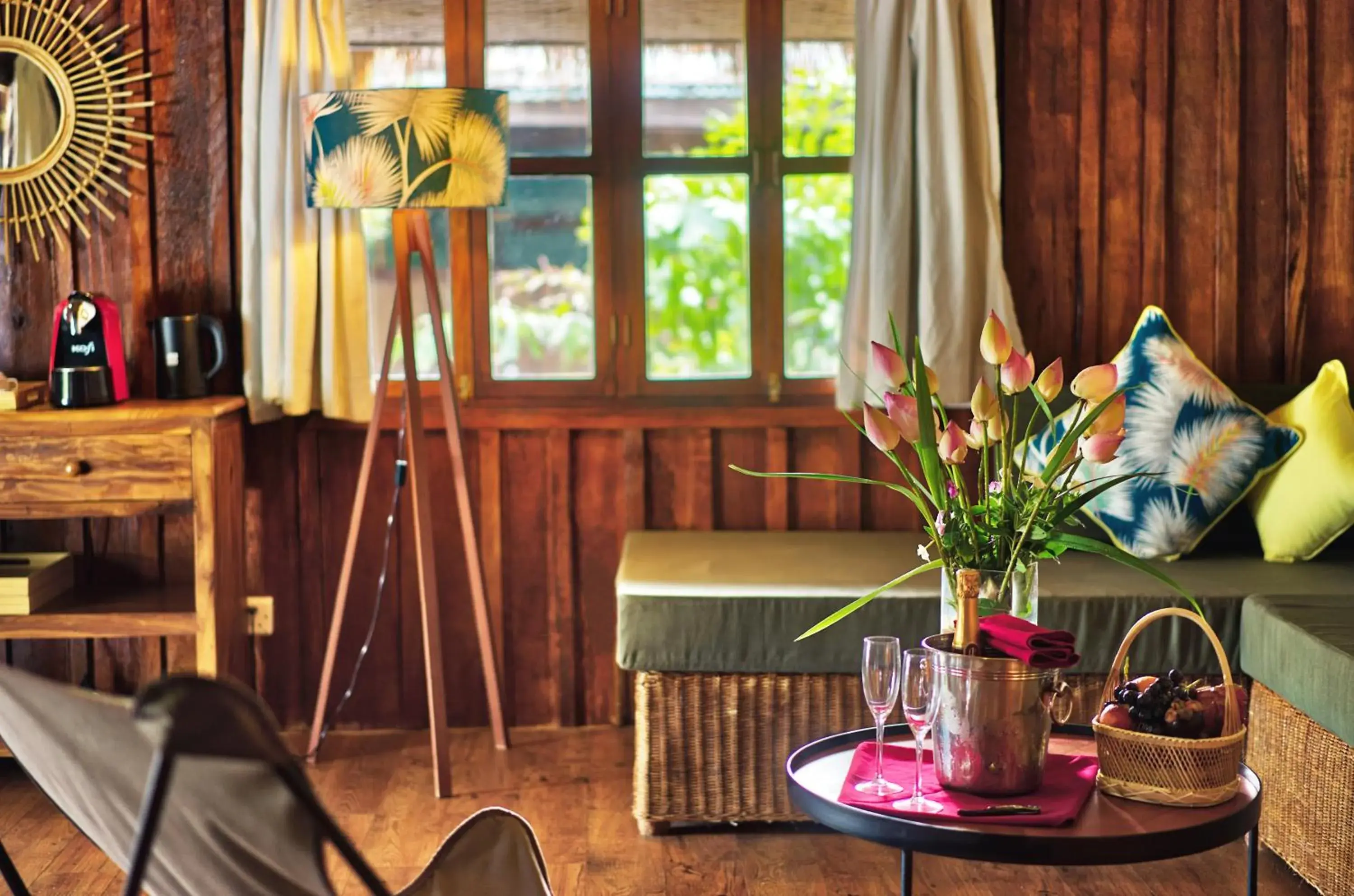 Living room in Sok San Beach Resort