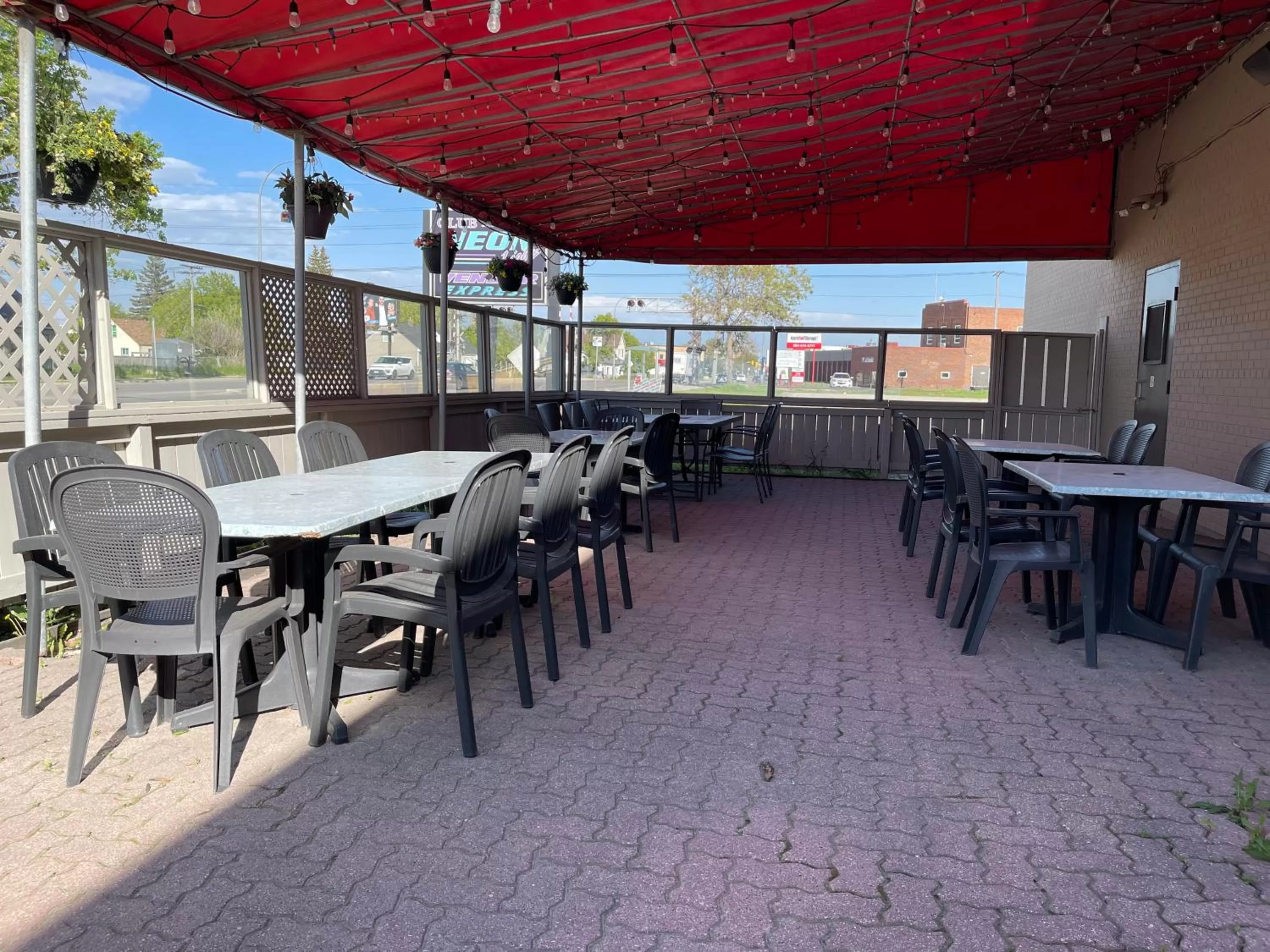 Patio in Travelodge by Wyndham Winnipeg