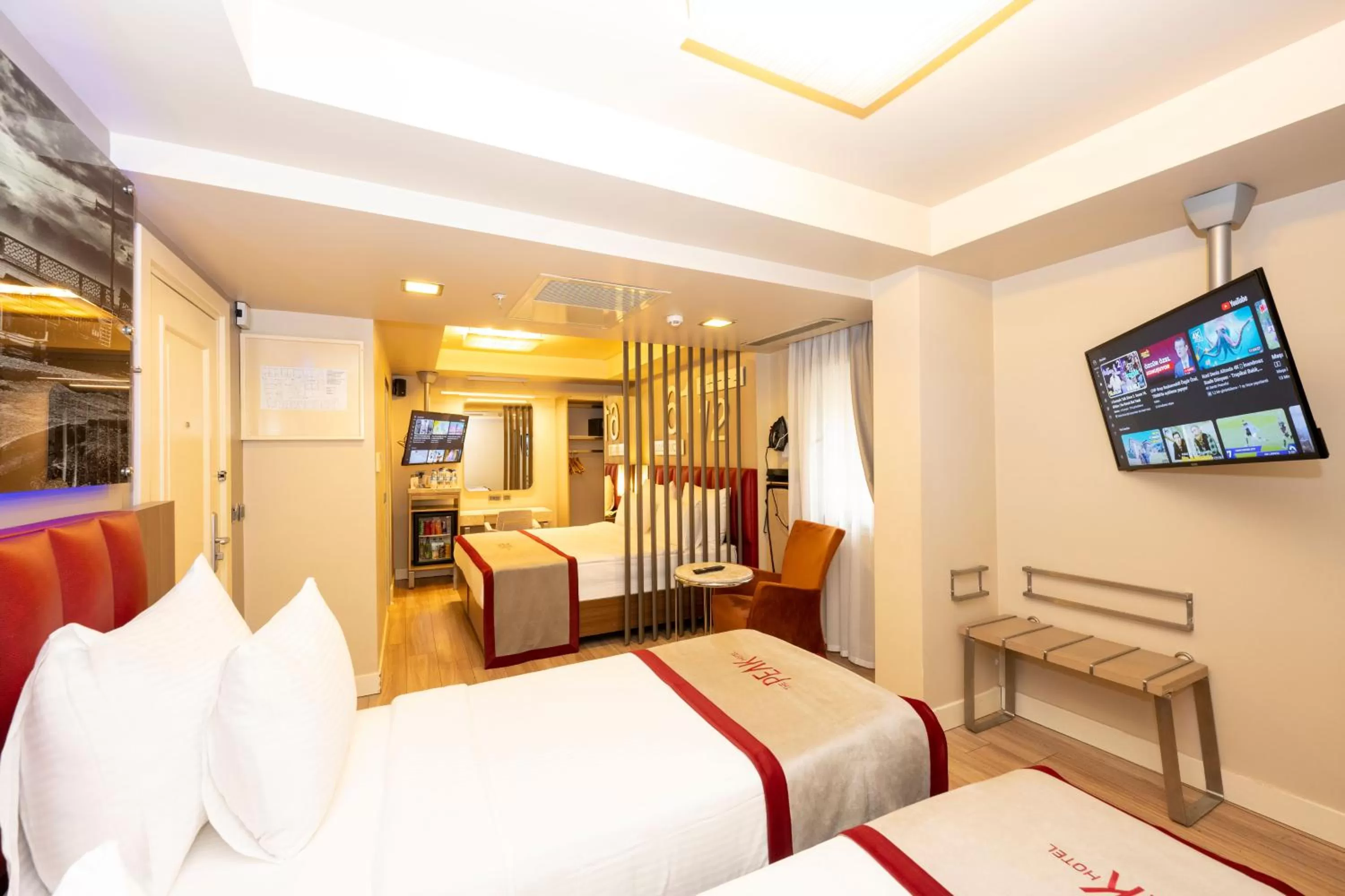 Photo of the whole room, Bed in Ramada By Wyndham Istanbul Pera Taksim