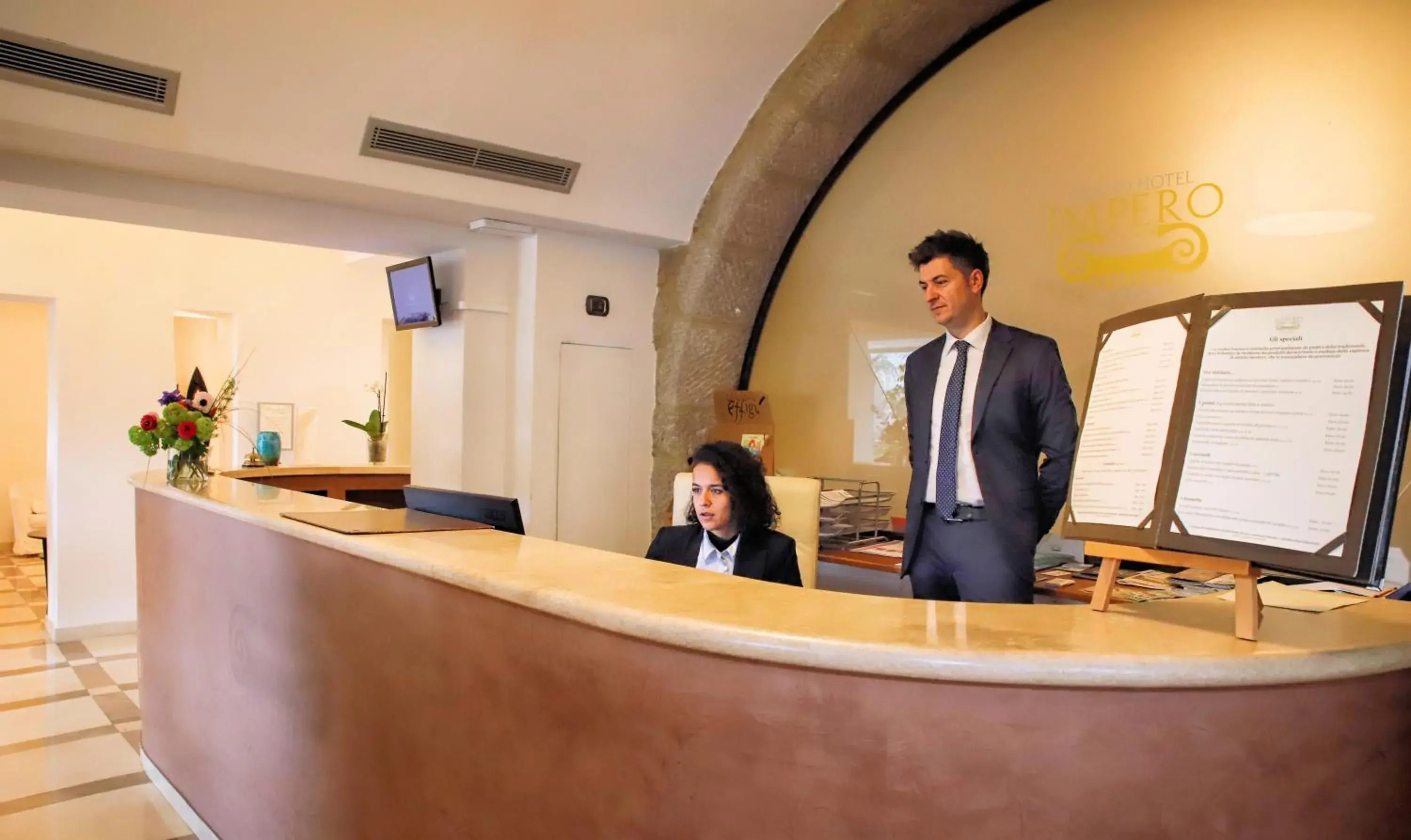 Staff, Lobby/Reception in Grand Hotel Impero Spa & Resort