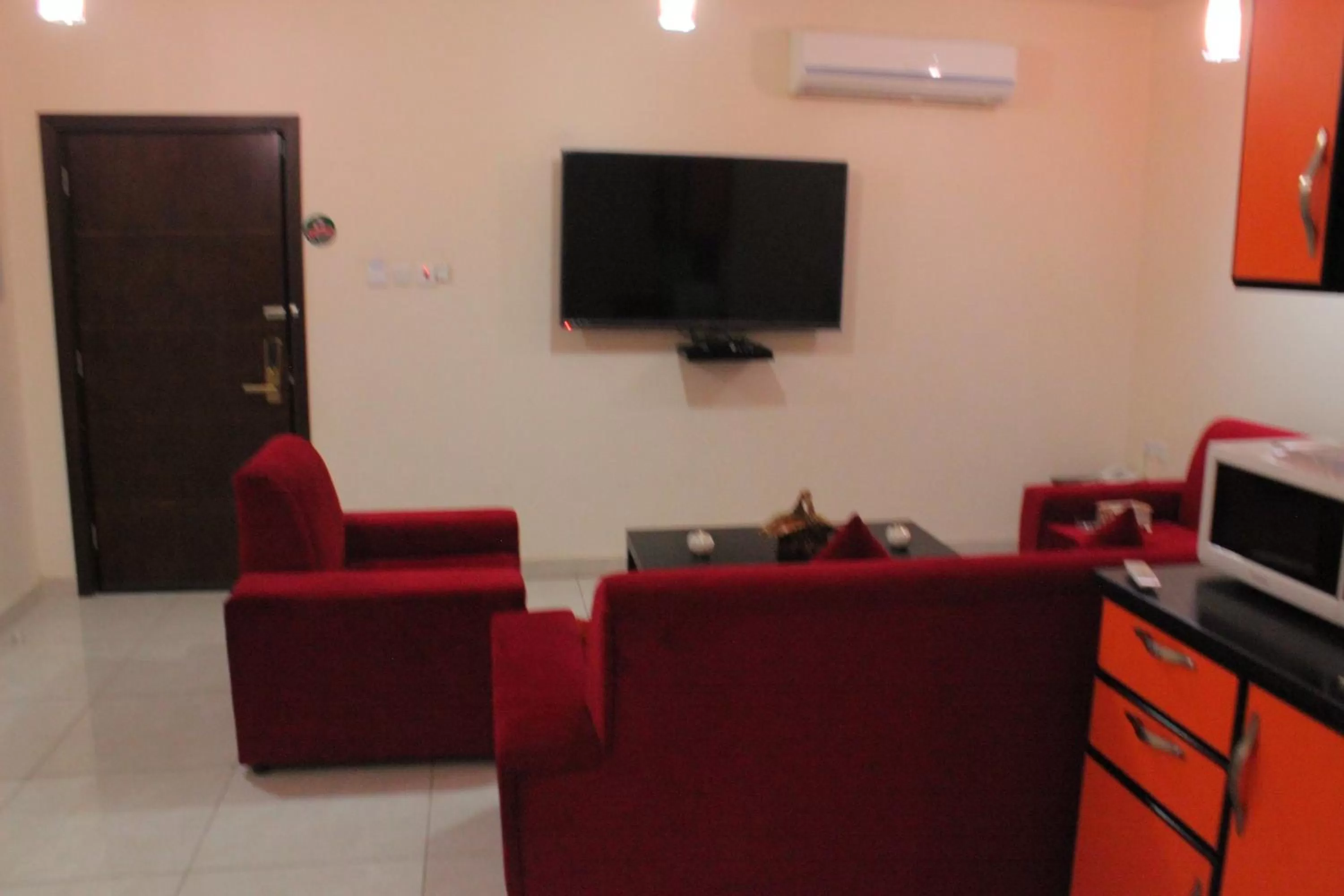 TV/Entertainment Center in Al Amoria Apartments