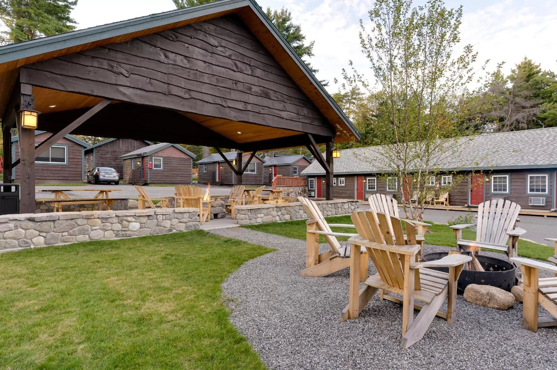 Property building in Cobble Mountain Lodge