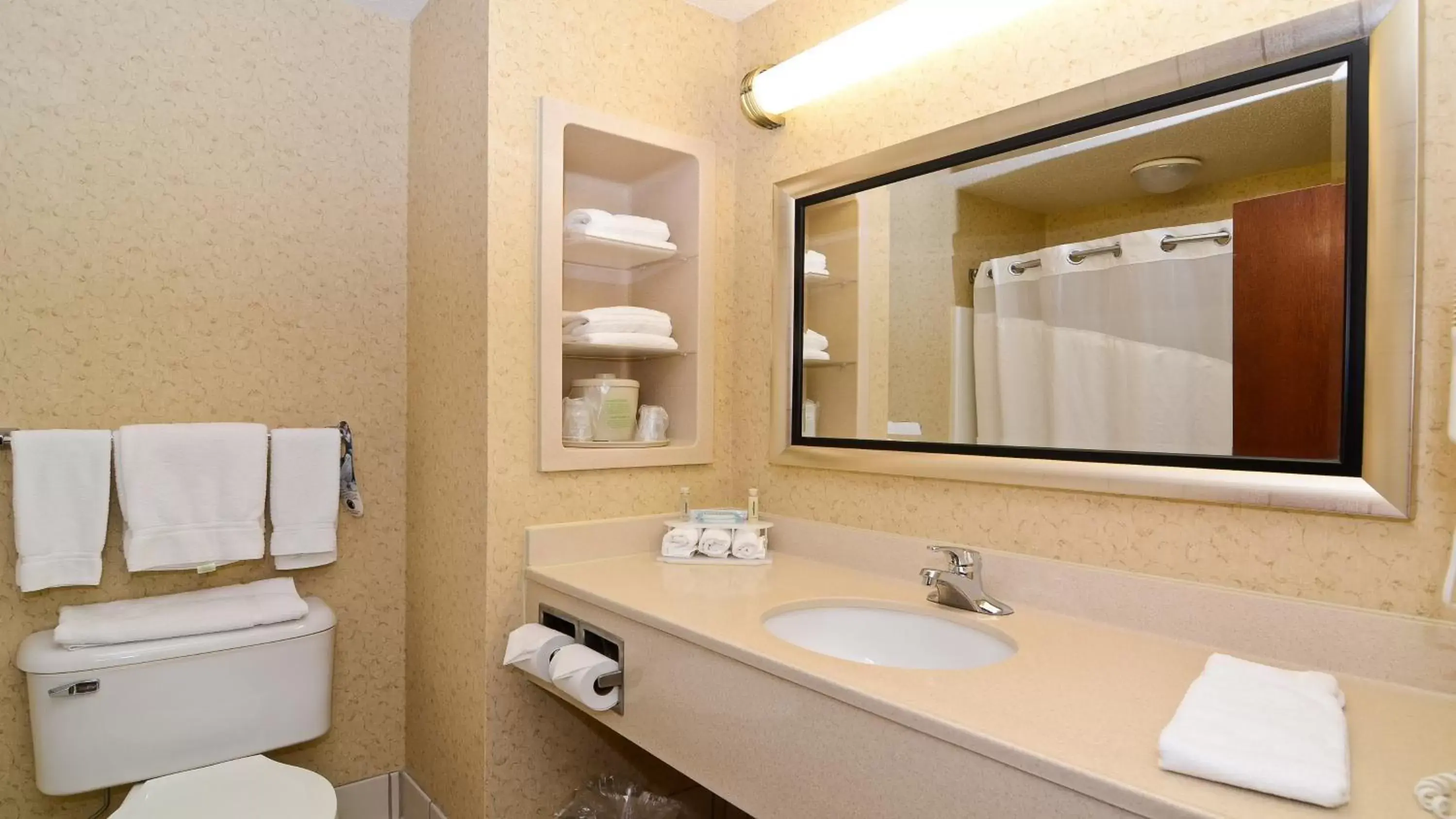 Bathroom in Holiday Inn Express Hotel & Suites Fort Atkinson, an IHG Hotel