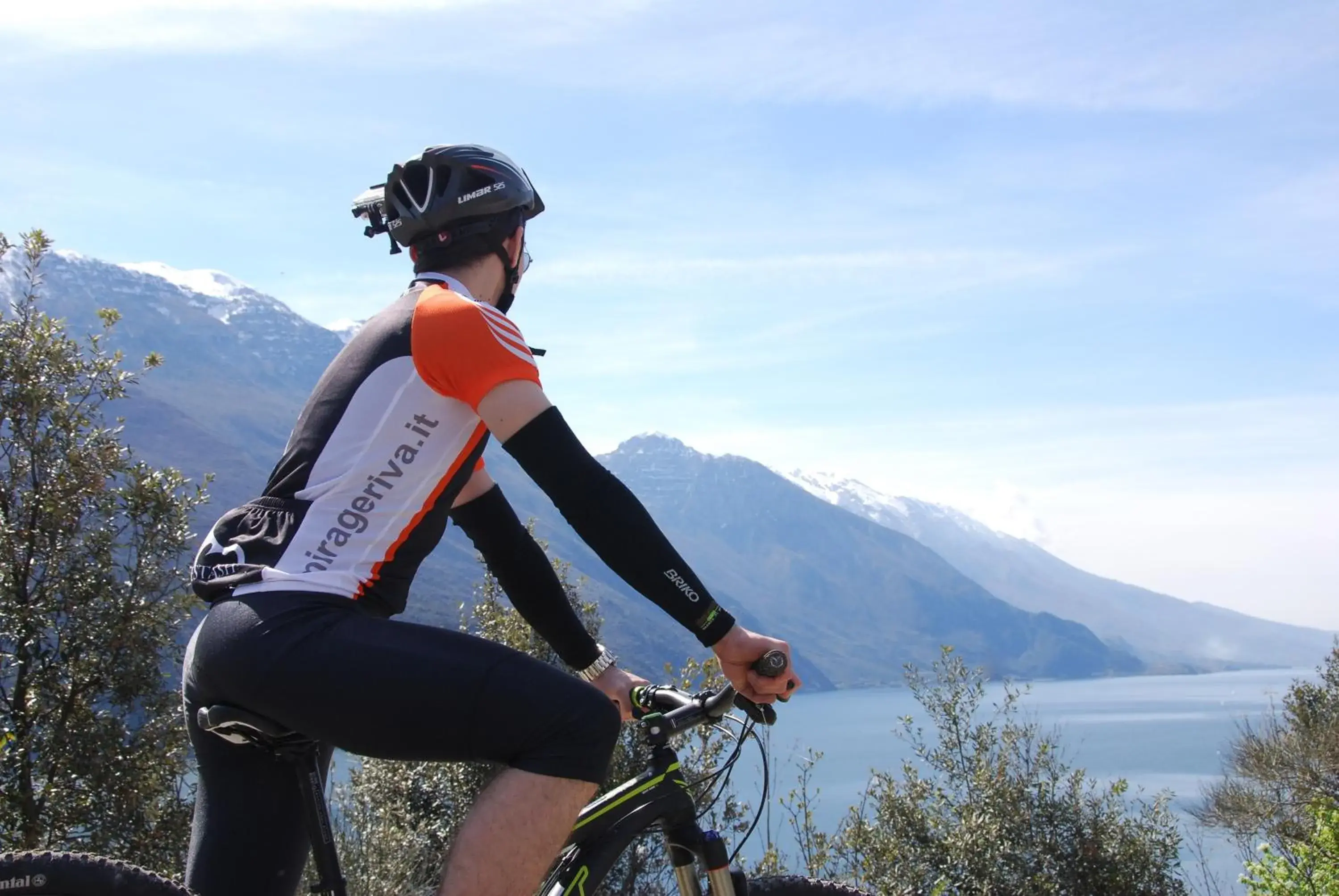 Cycling in Lake Front Hotel Mirage