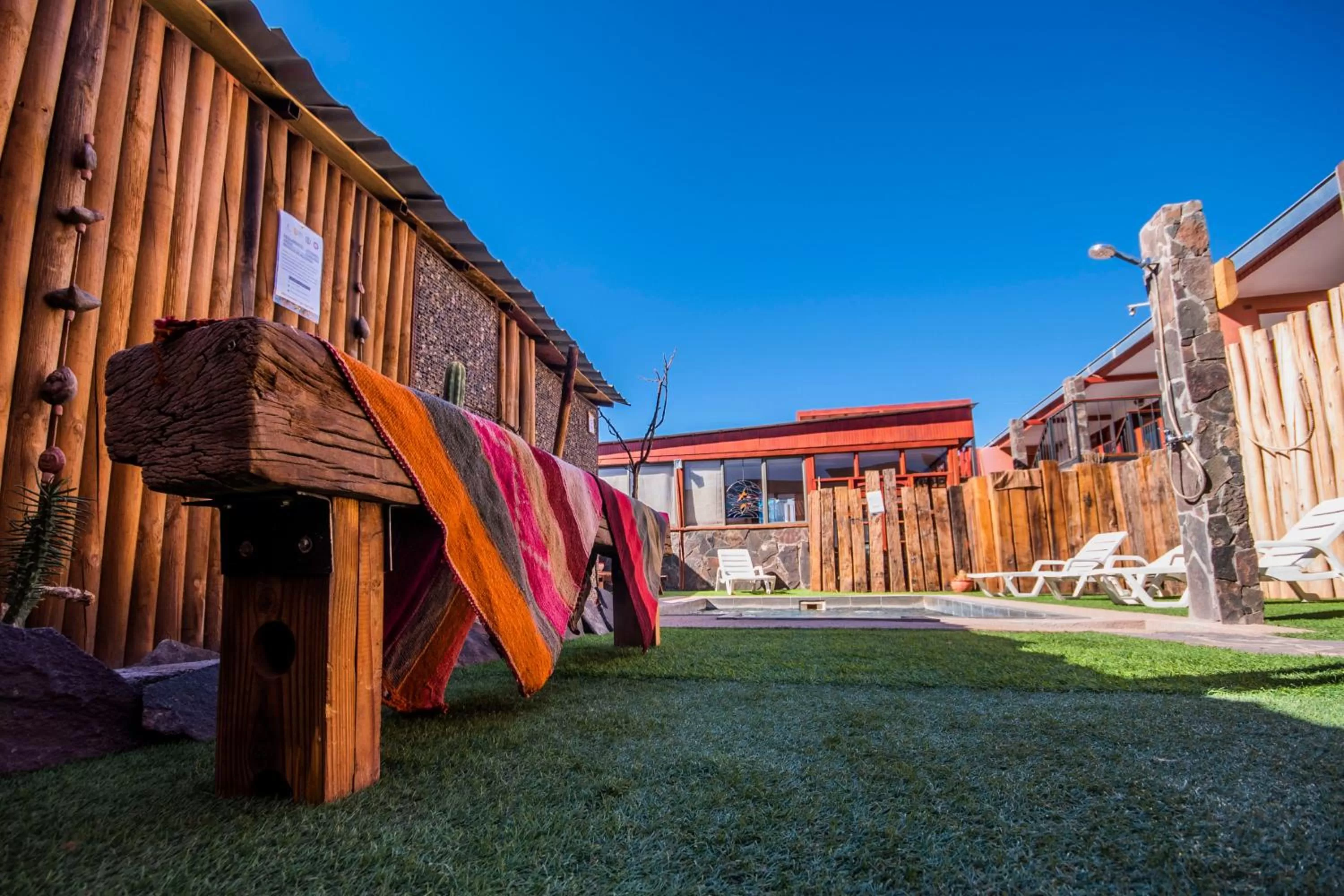 Garden in Hotel Casa Algarrobo