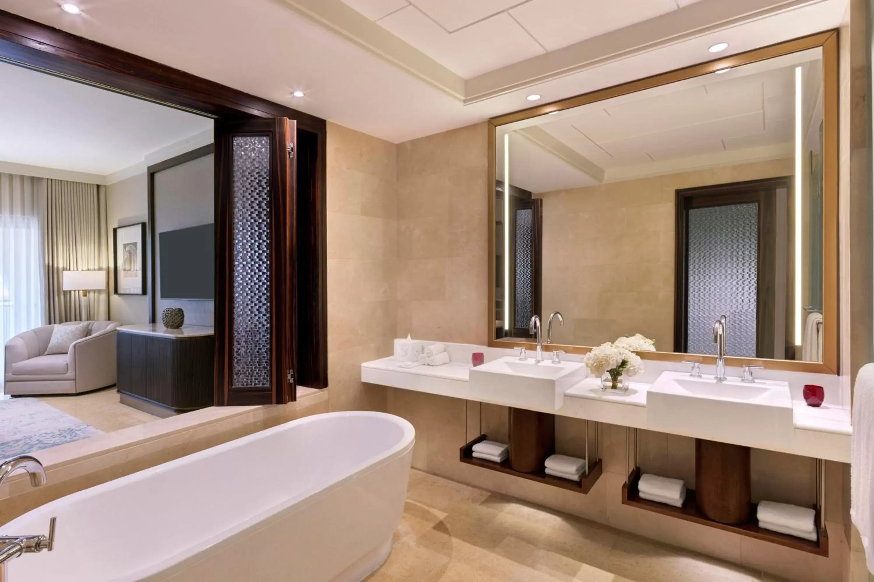 Bathroom in The Ritz-Carlton Abu Dhabi, Grand Canal