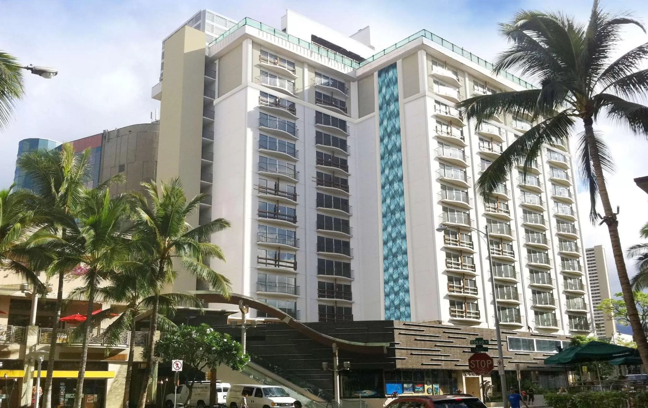 Property building in Hilton Grand Vacations Club Hokulani Waikiki Honolulu