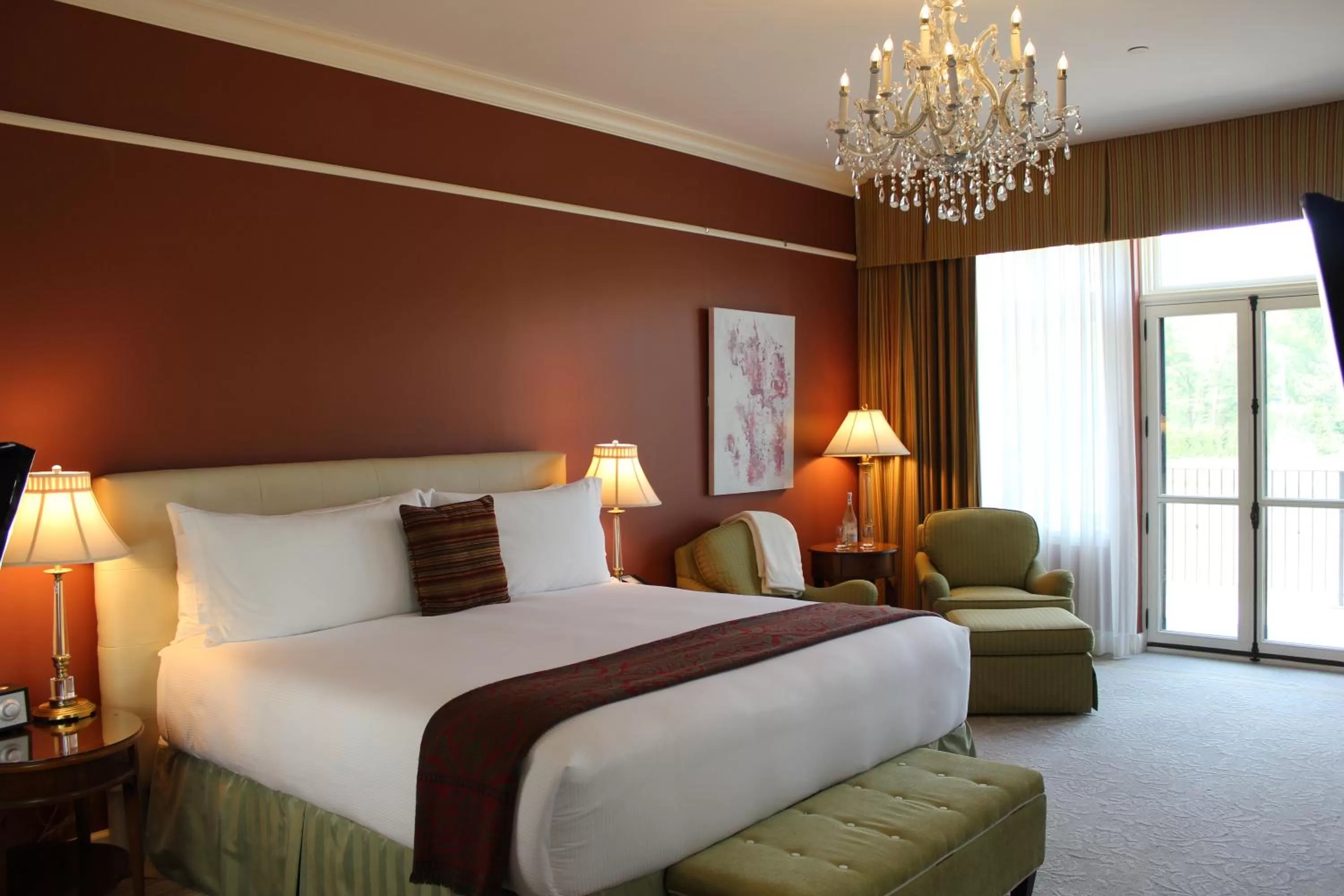 Bedroom in The Bruce Hotel