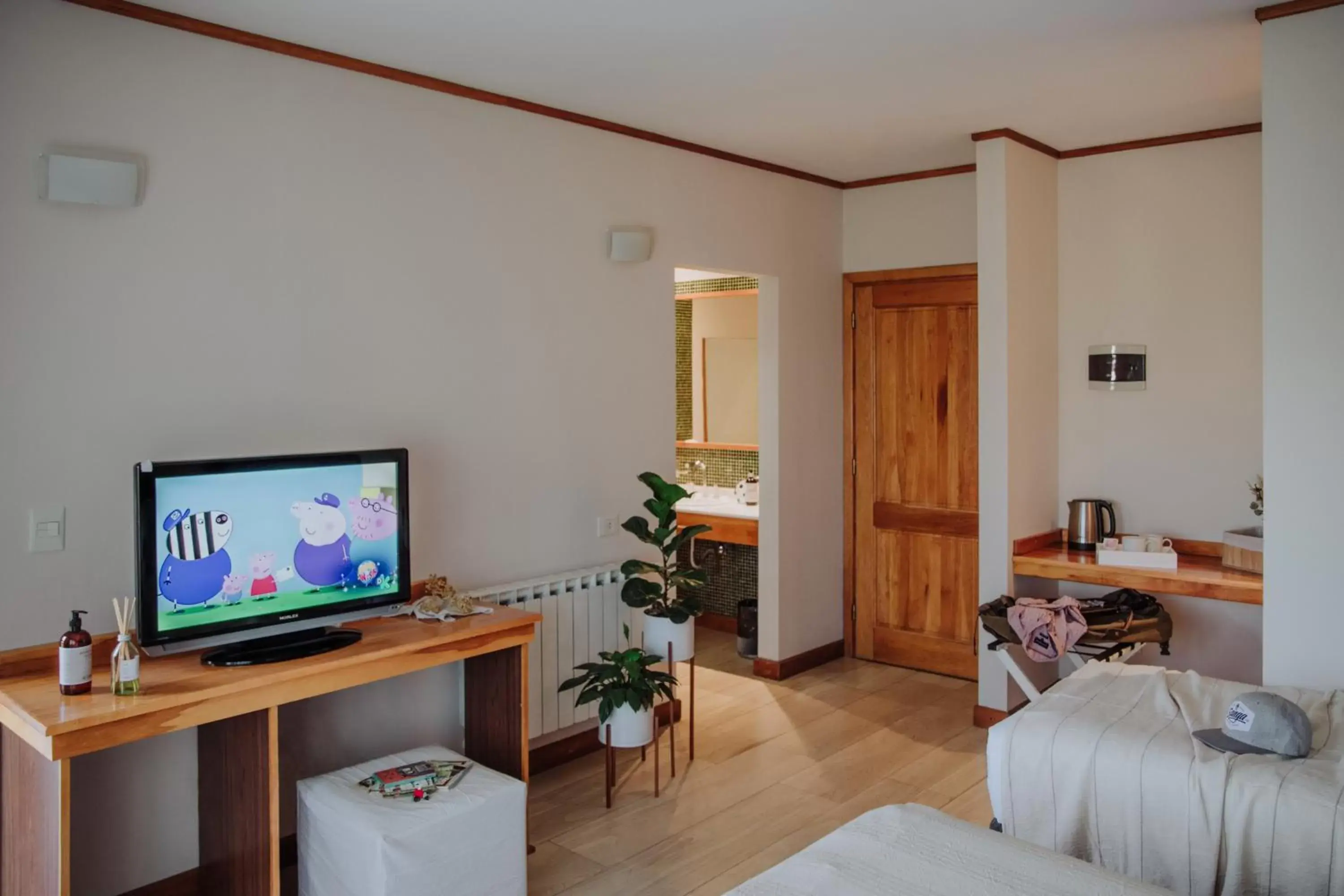 Deluxe Quadruple Room in Hostería El Coirón Deluxe Quadruple Room in Hostería El Coirón