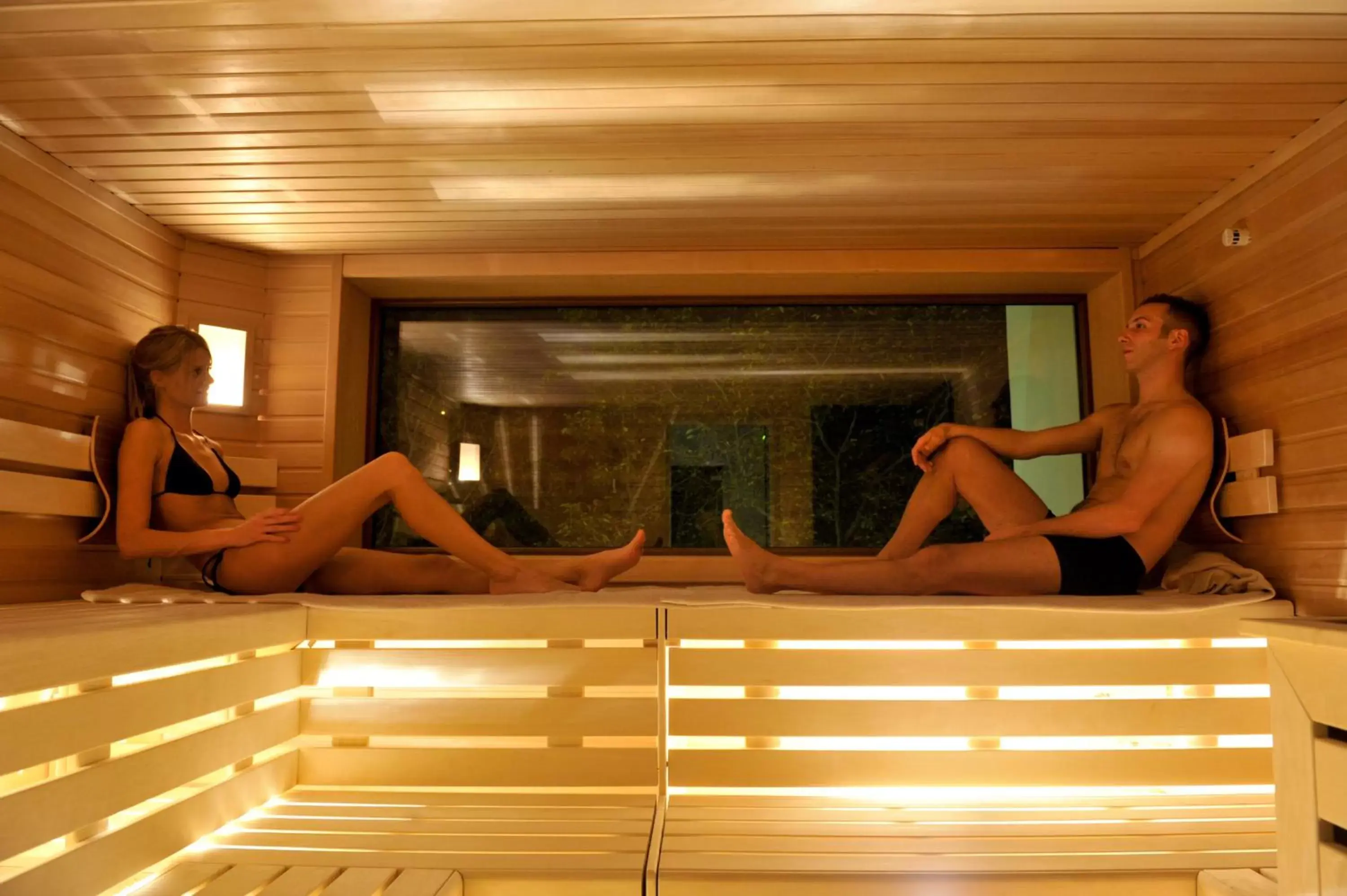 Sauna, Guests in Hotel Resort & Spa Miramonti