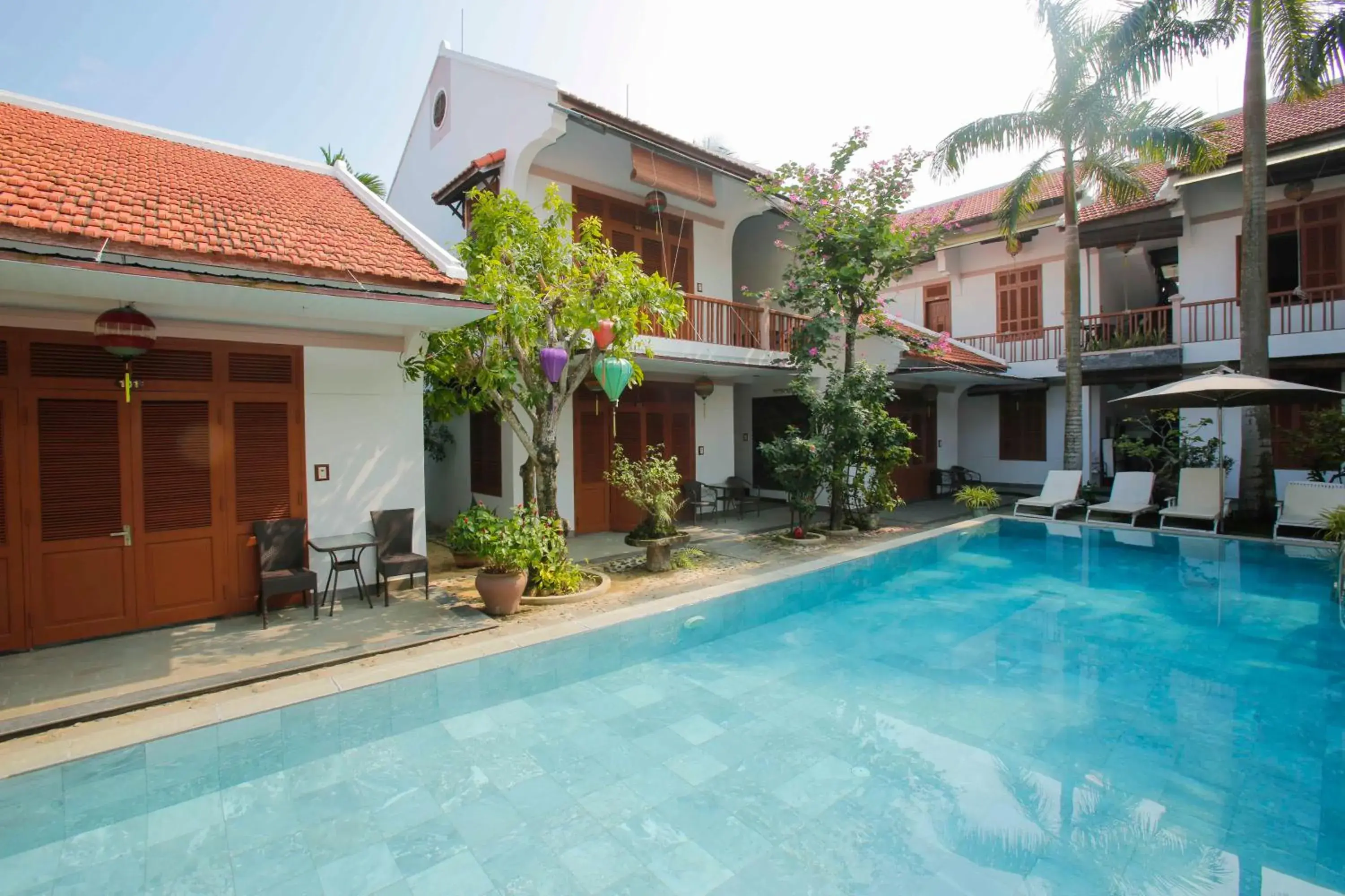 Pool view, Property Building in Hoi An Garden Villas