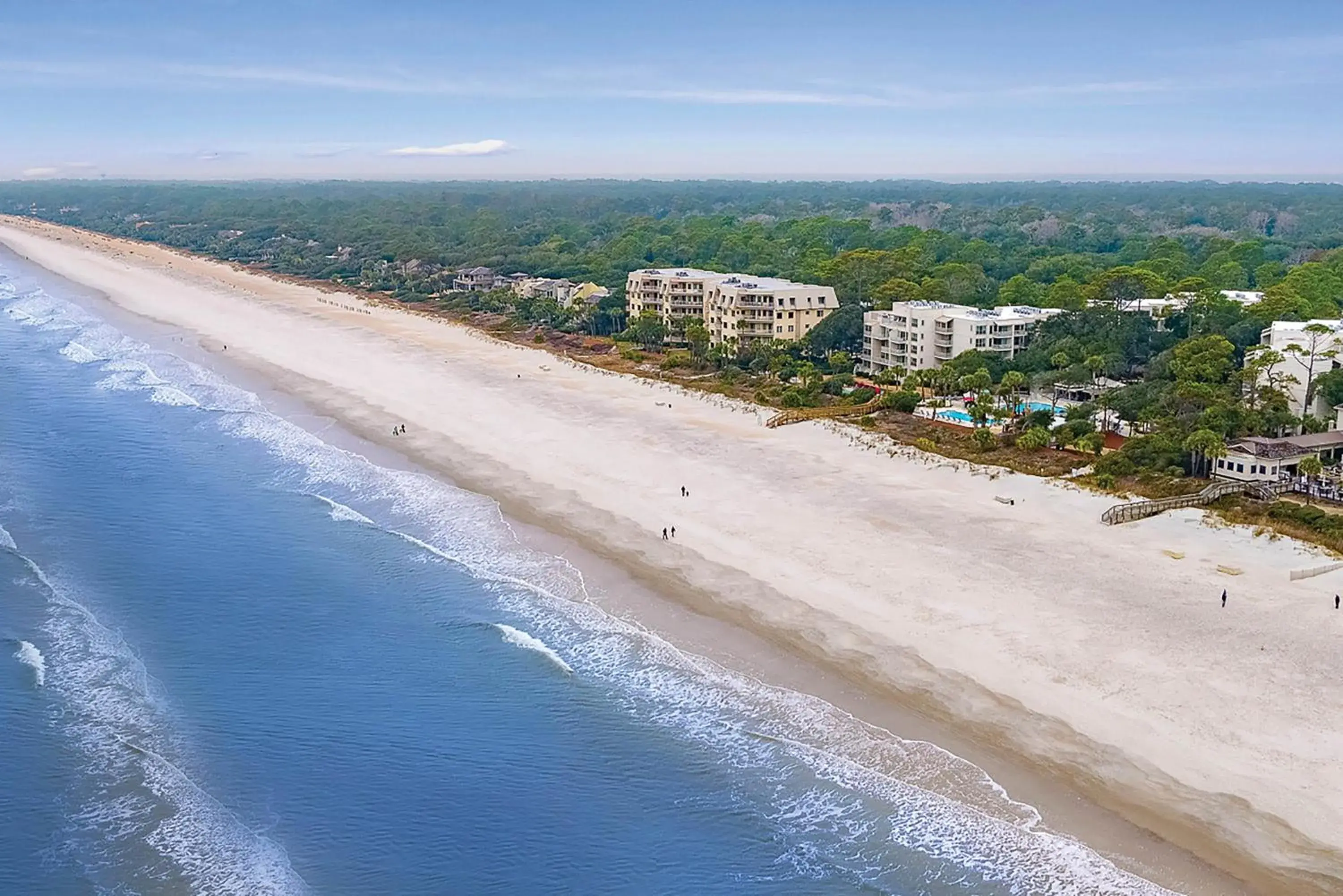 Property building, Bird's-eye View in Marriott's Monarch at Sea Pines