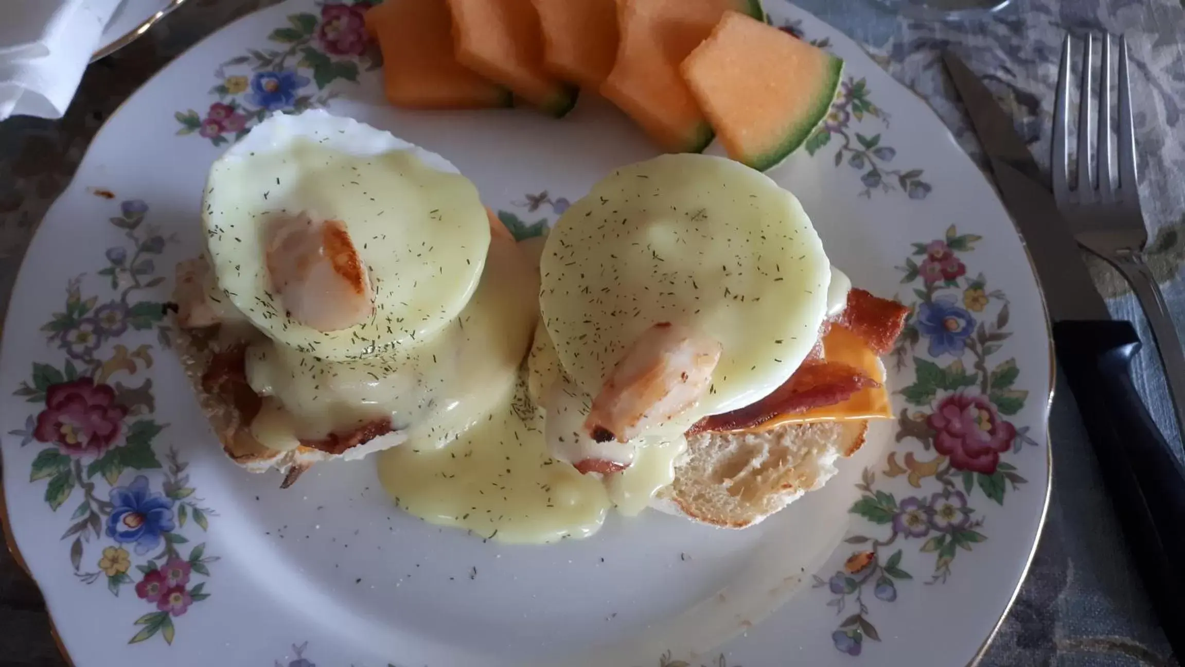 English/Irish breakfast, Food in Hillside Landing B&B