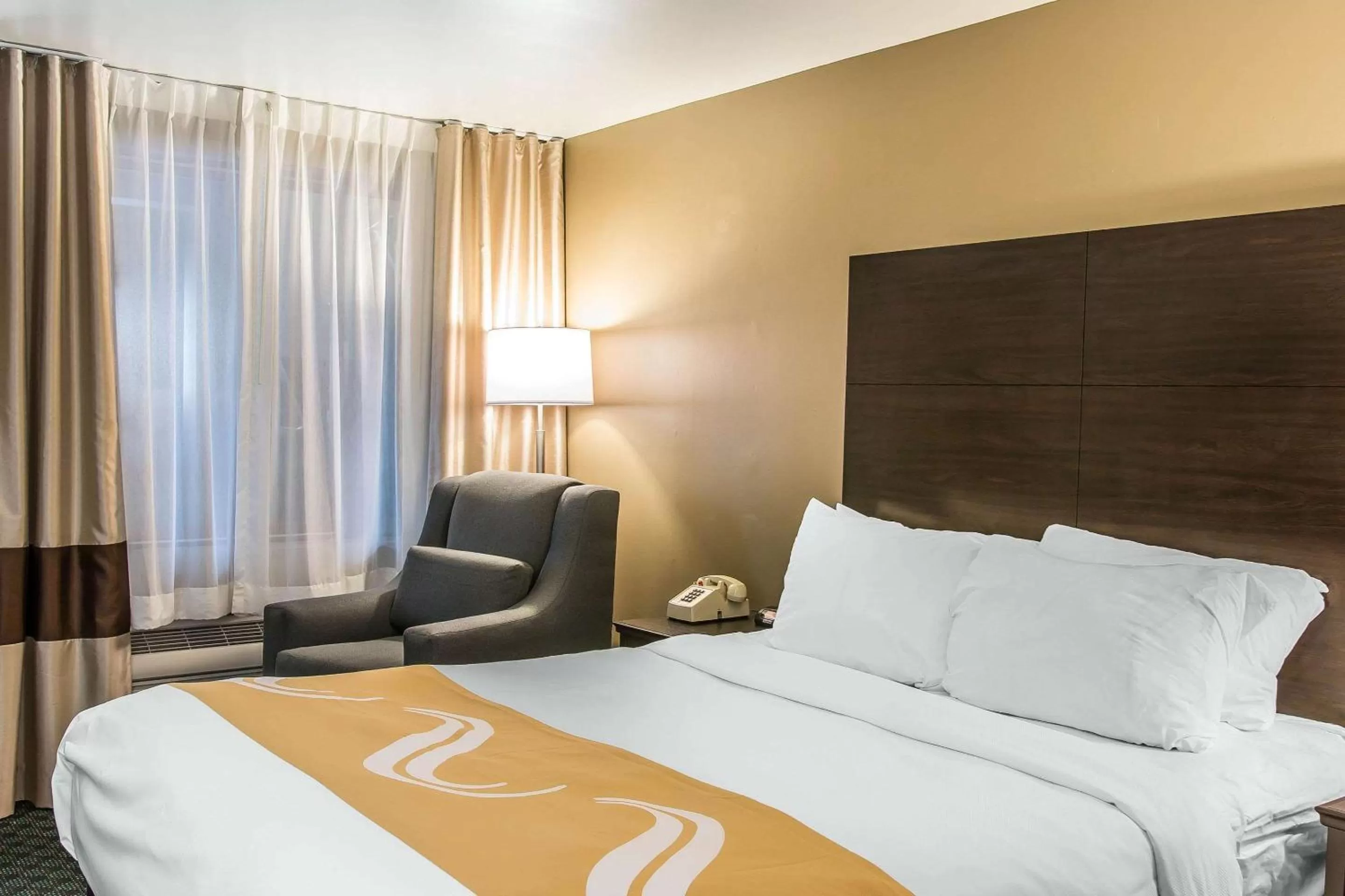 Photo of the whole room, Bed in Quality Inn & Suites Houghton Downtown