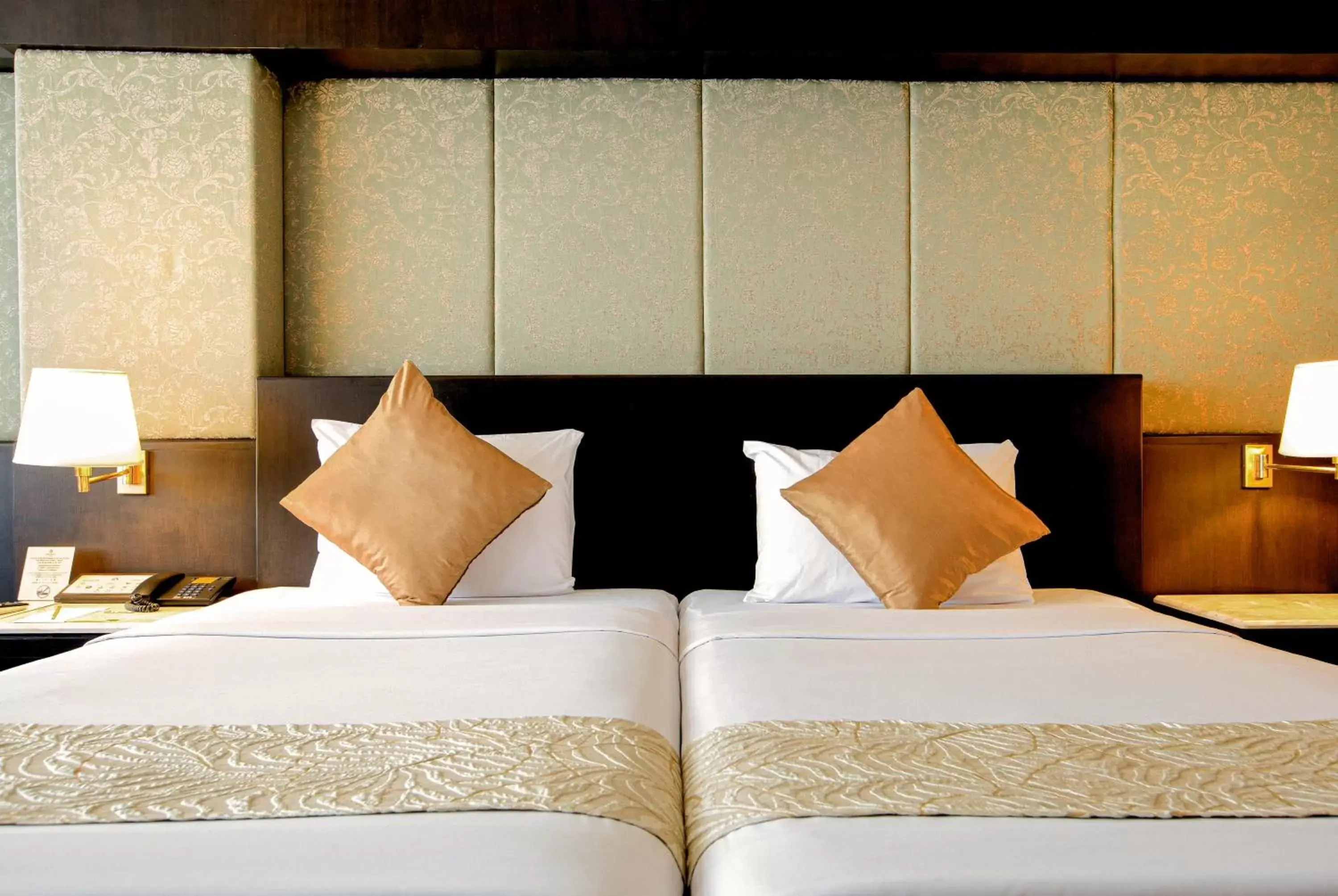 Bed in Asia Hotel Bangkok