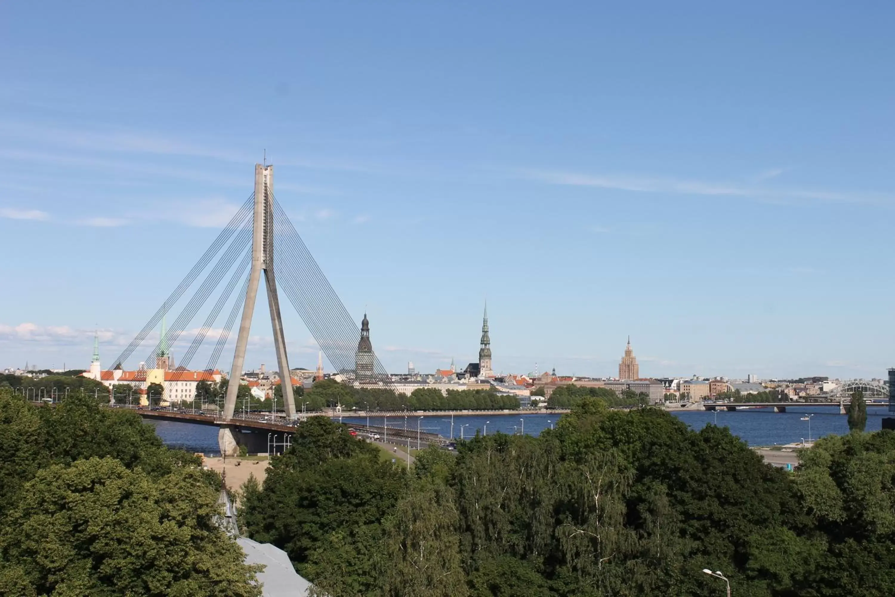 View (from property/room) in Riga Islande Hotel with FREE Parking