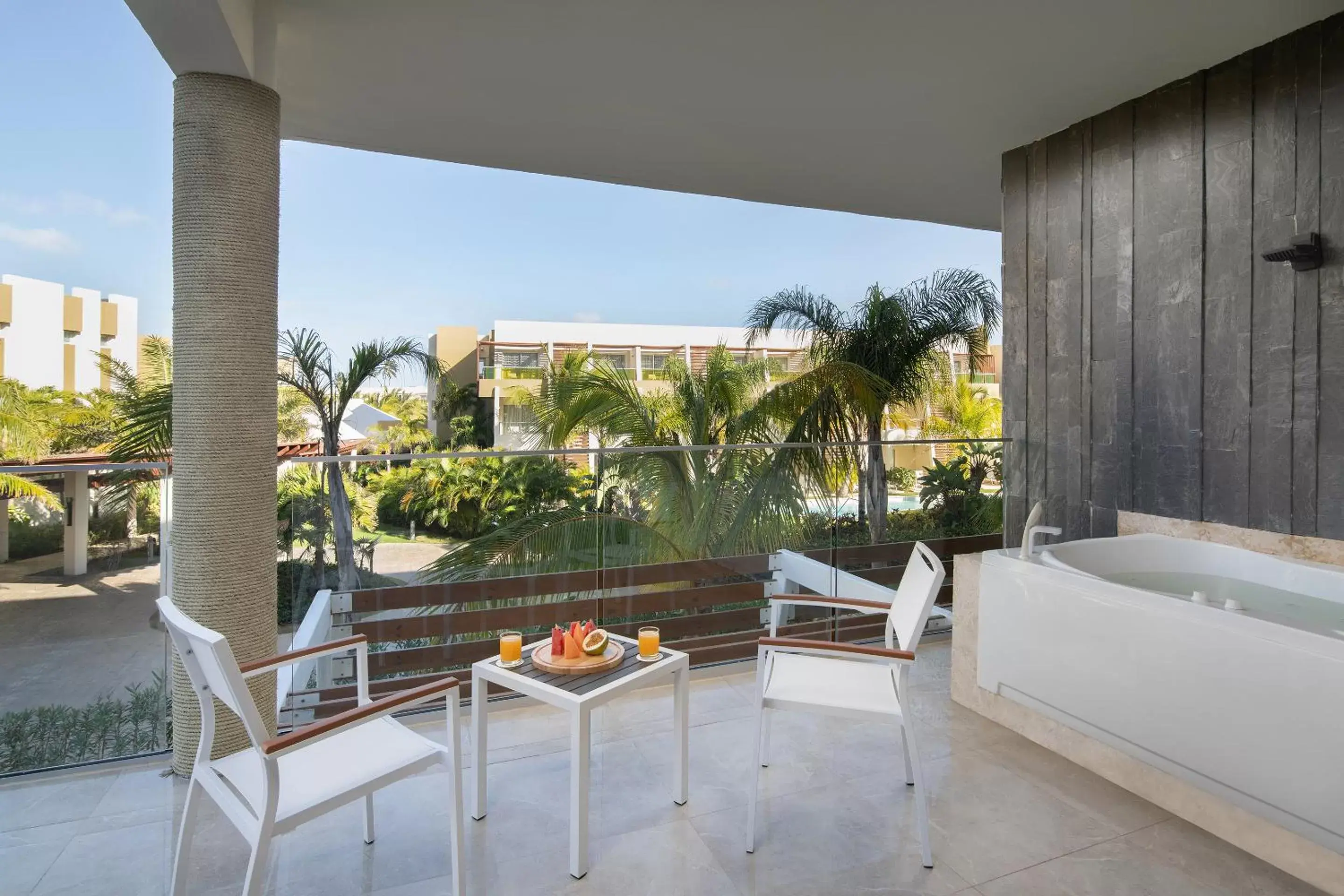 Balcony/Terrace in Dreams Onyx Resort & Spa - All Inclusive