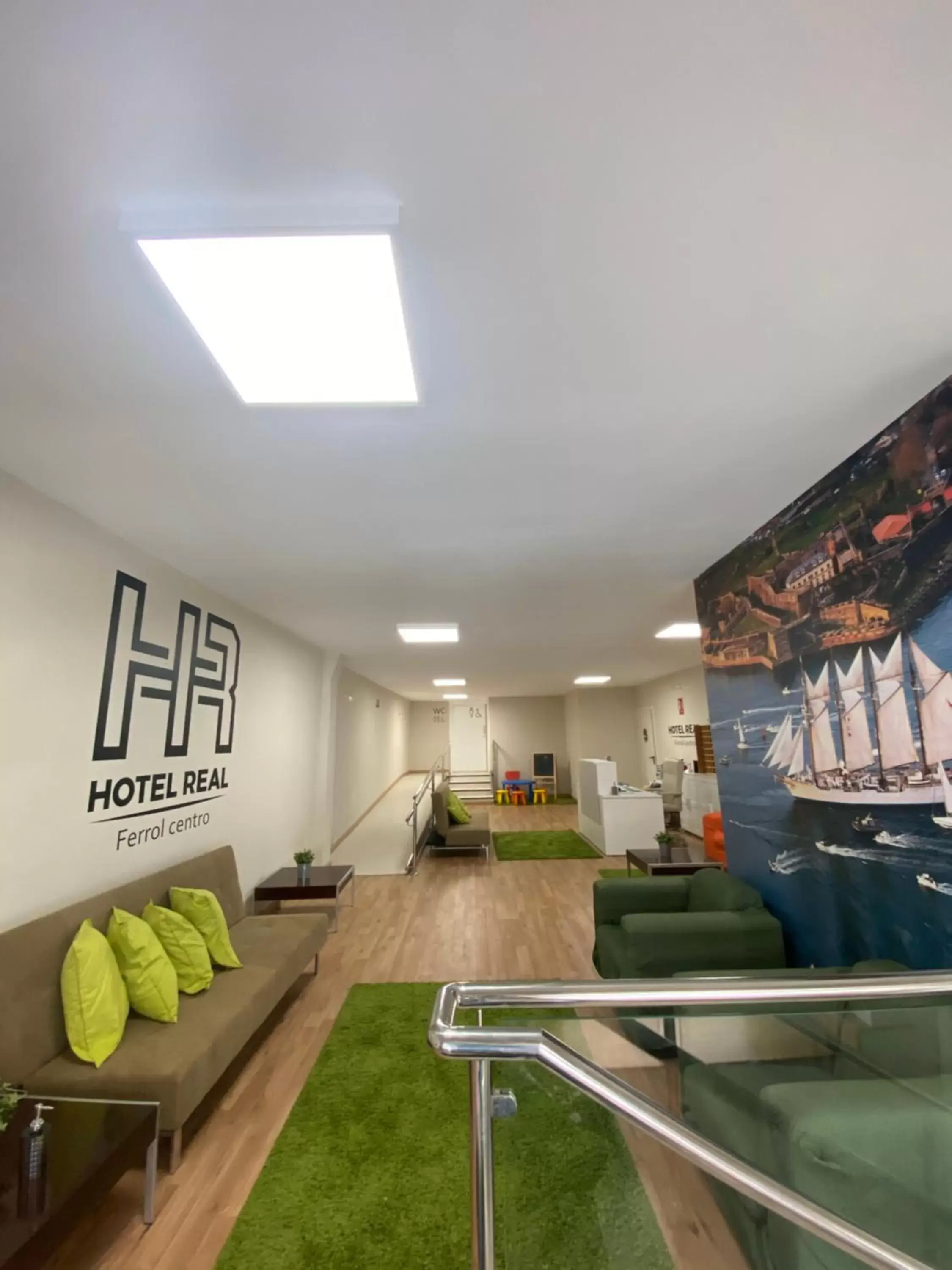 Lobby or reception in Real Ferrol Lobby or reception in Real Ferrol